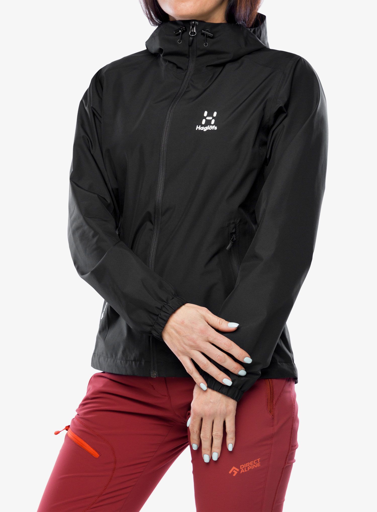 GORE TEX bunda dámská Haglofs Betula GTX Jacket - true black