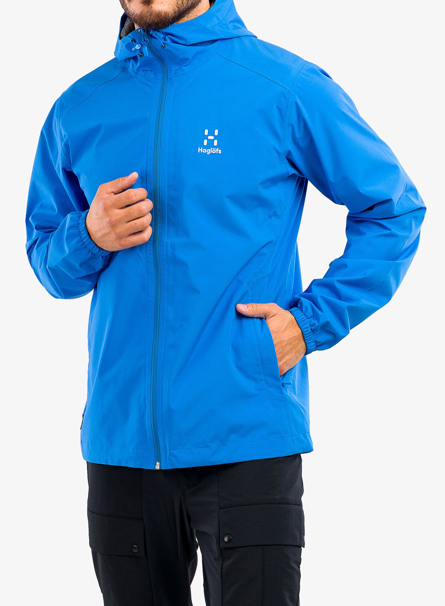 Bunda s membránou Haglofs Buteo Jacket - nordic blue
