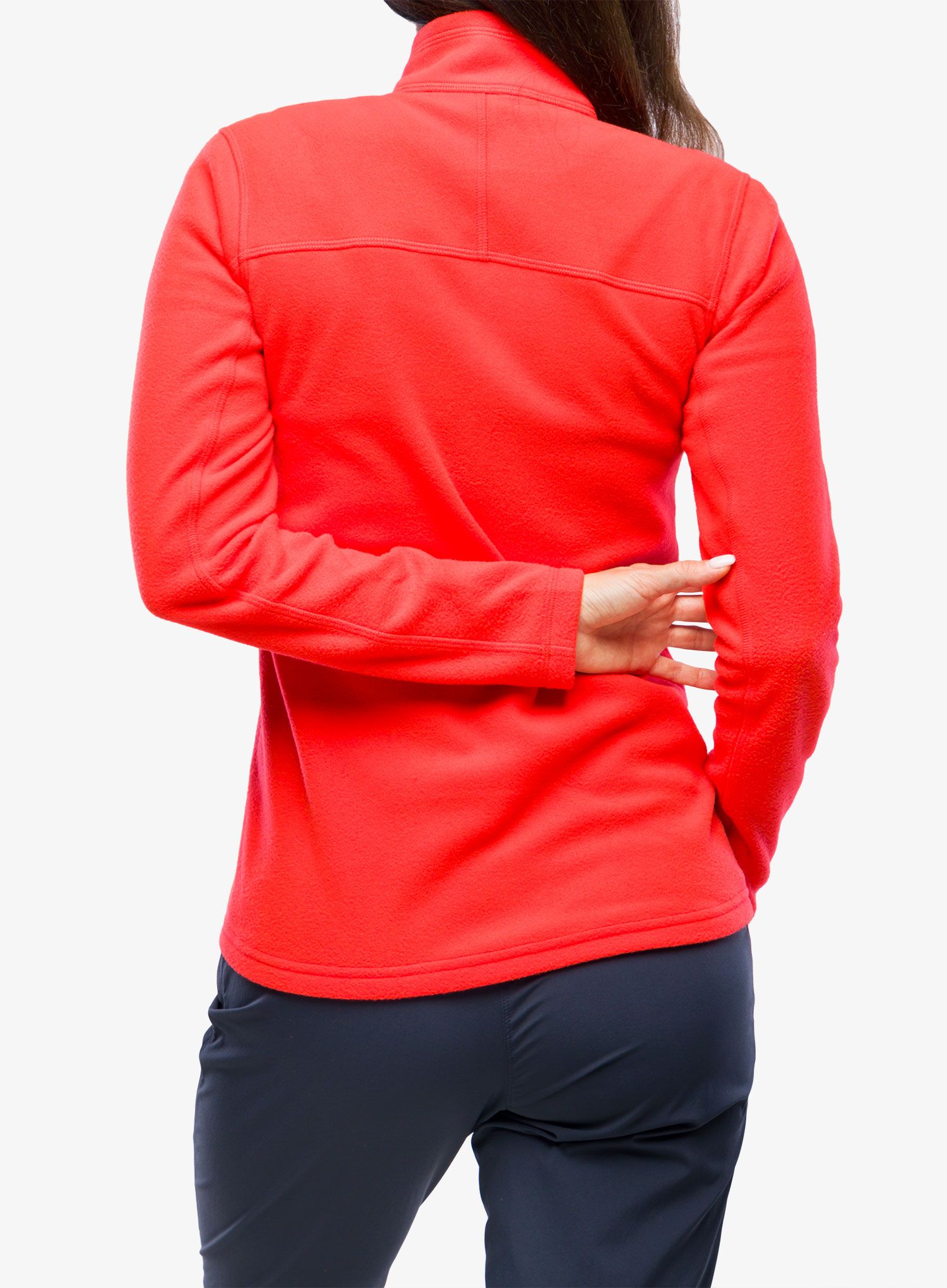 Fleece mikina dámská Haglofs Buteo Mid Jacket - poppy red