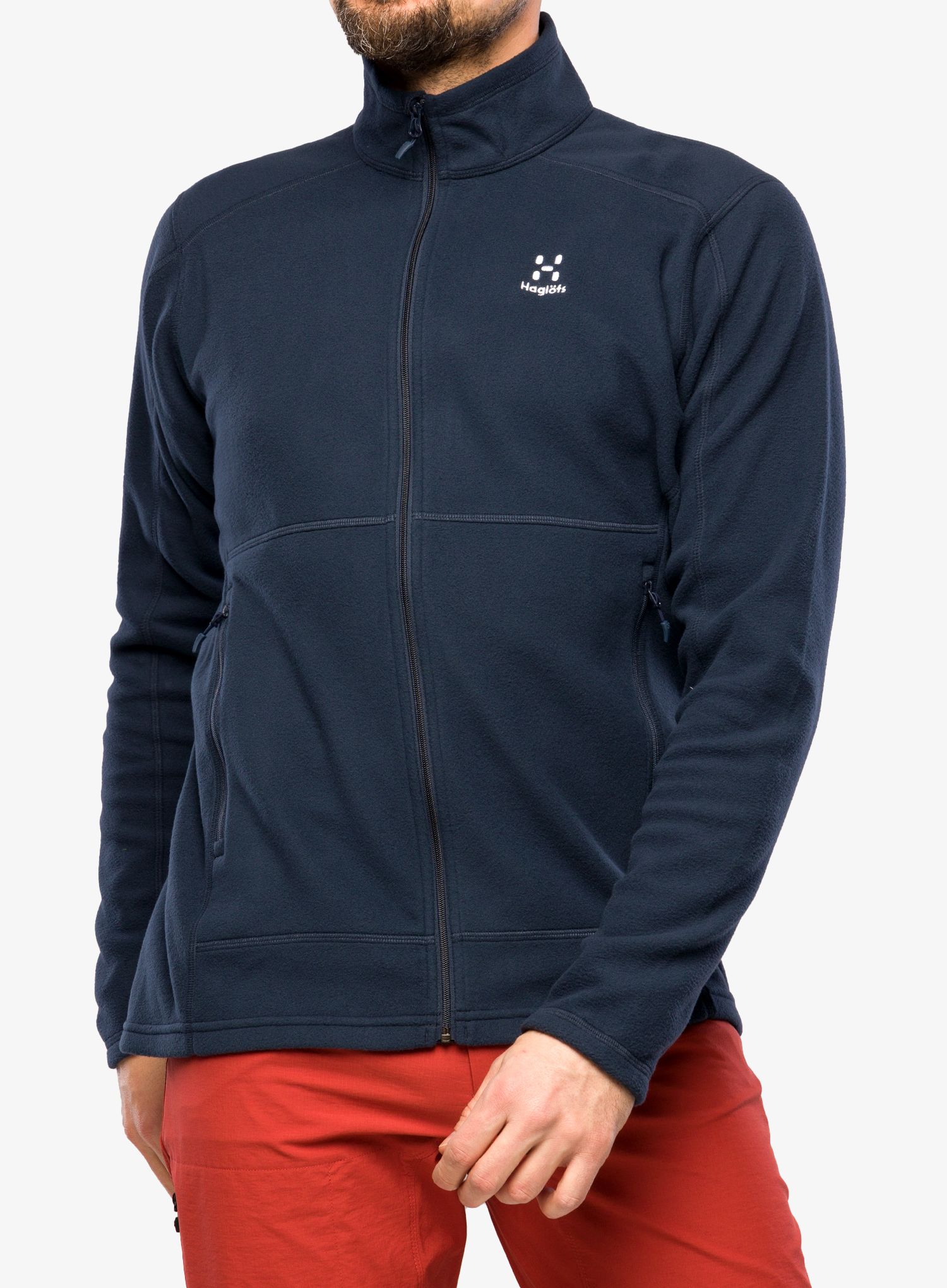 Rozepínací mikina Haglofs Buteo Mid Jacket - tarn blue
