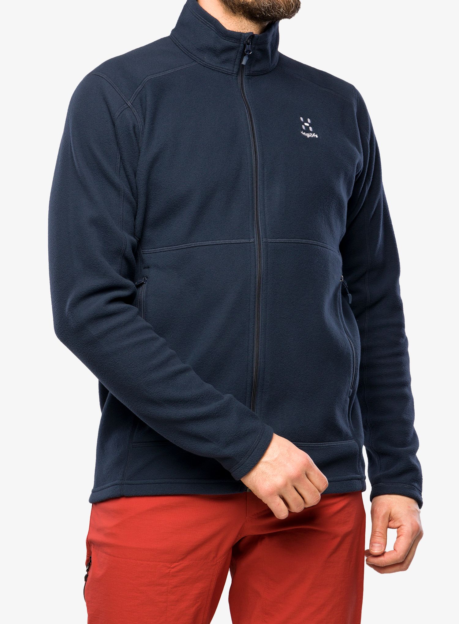Rozepínací mikina Haglofs Buteo Mid Jacket - tarn blue