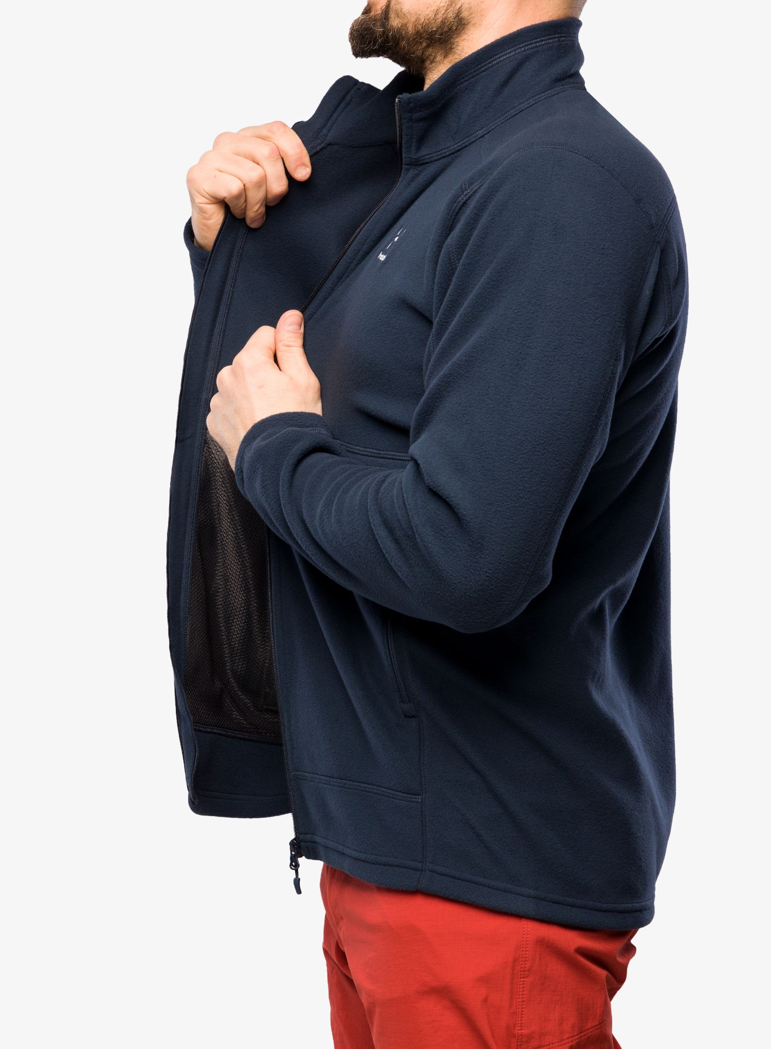 Rozepínací mikina Haglofs Buteo Mid Jacket - tarn blue