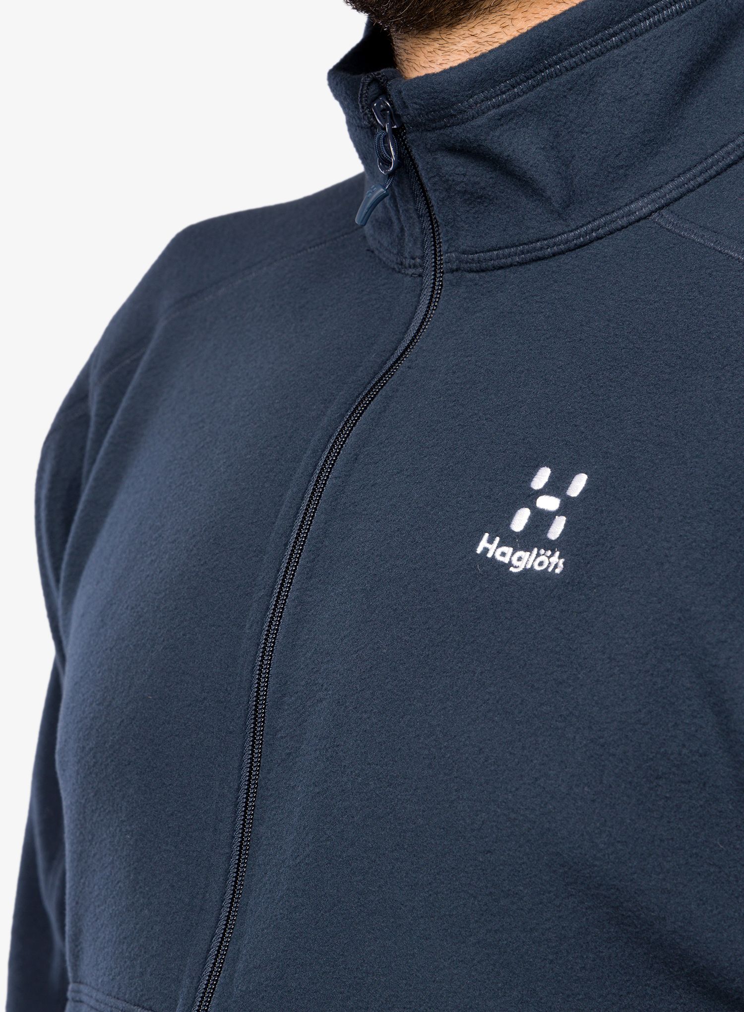 Rozepínací mikina Haglofs Buteo Mid Jacket - tarn blue