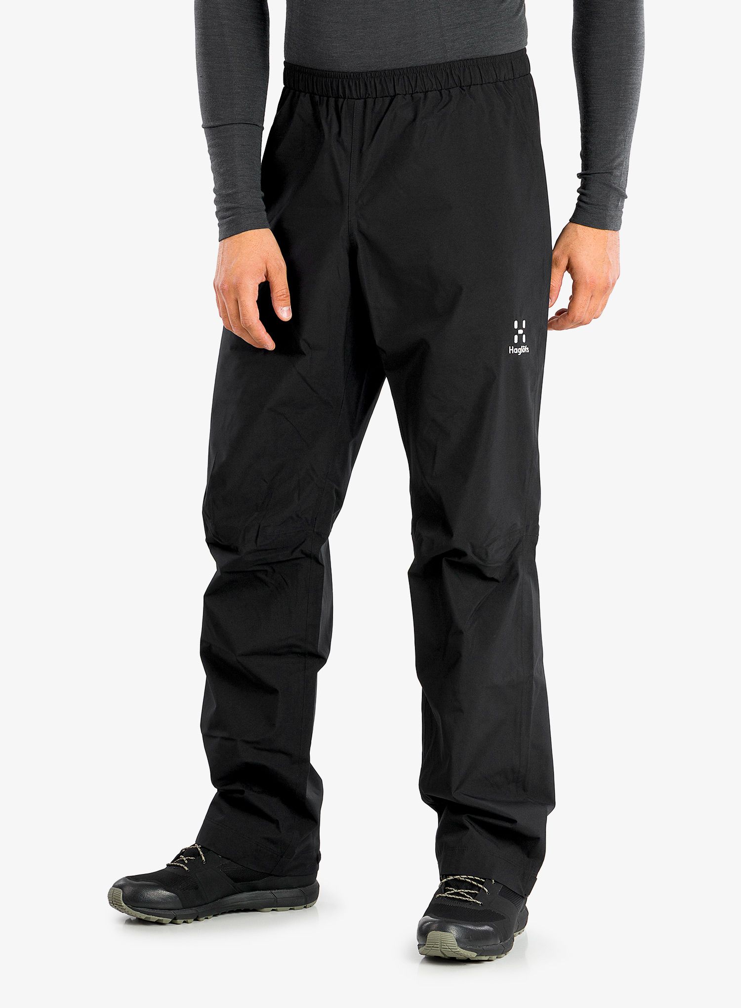 Nepromokavé kalhoty Haglofs Buteo Pant - true black
