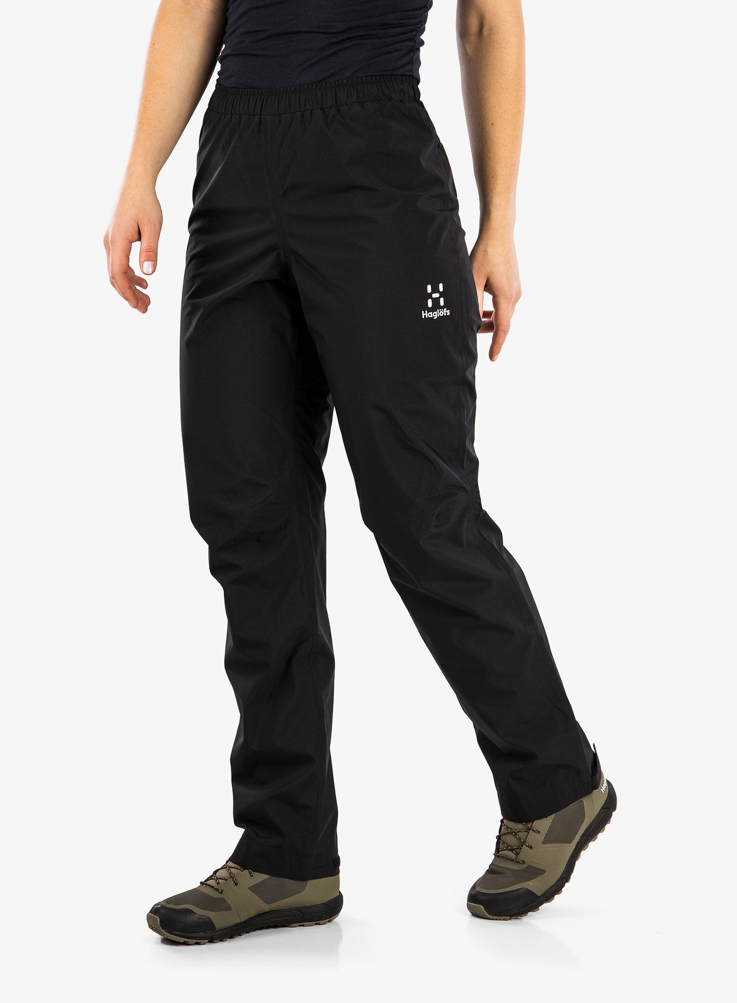 Nepromokavé kalhoty dámské Haglofs Buteo Pant - true black
