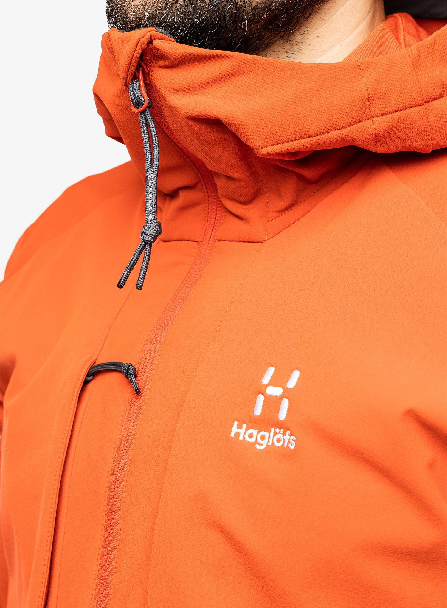 Softshellová bunda Haglofs Discover Touring Jacket - habanero