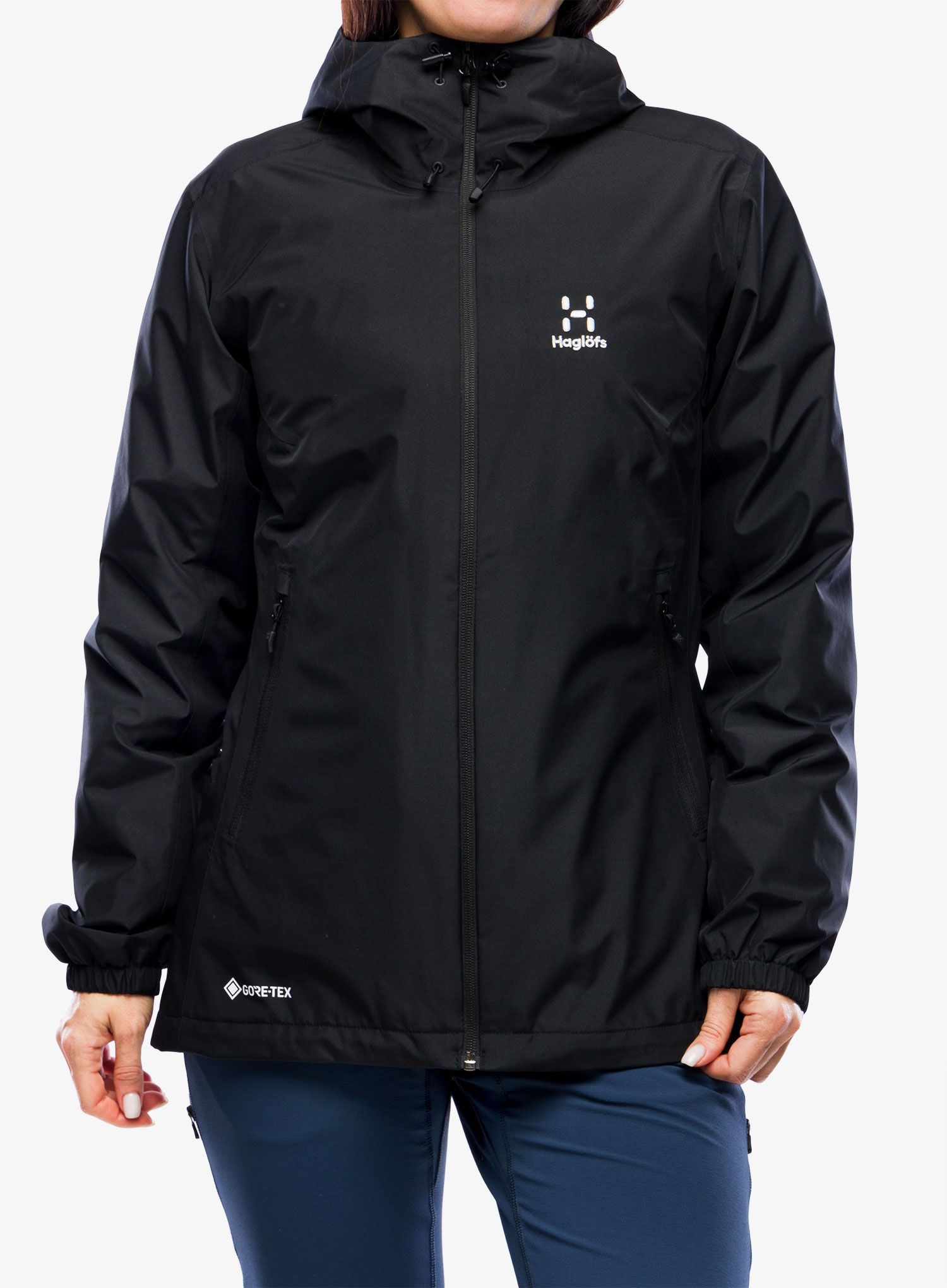 Bunda 3v1 dámská Haglofs Eldstad 3-in-1 Mimic GTX Jacket - true black