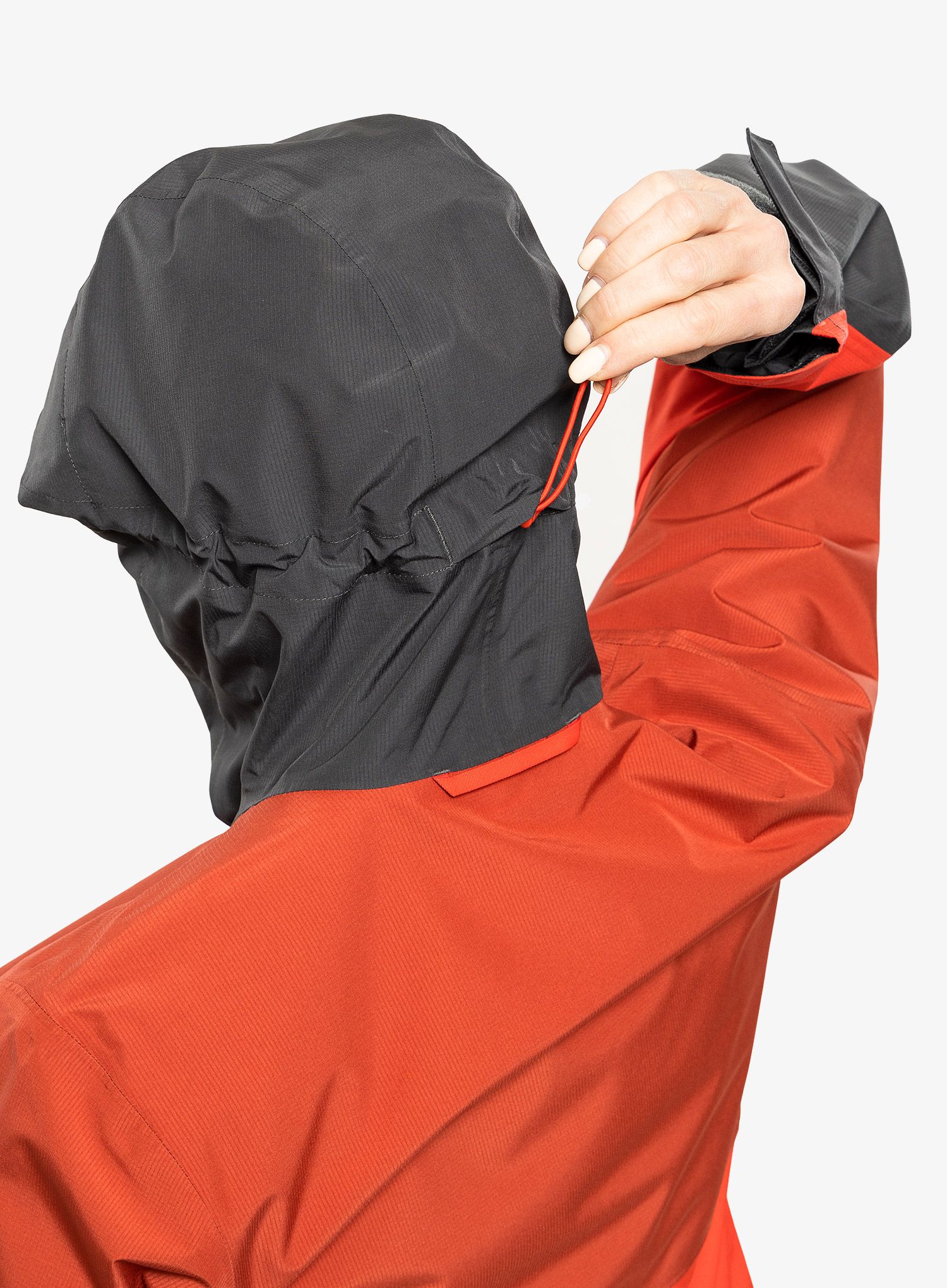 Dámská bunda do deště Haglofs Finch Proof Jacket - red/corrosion