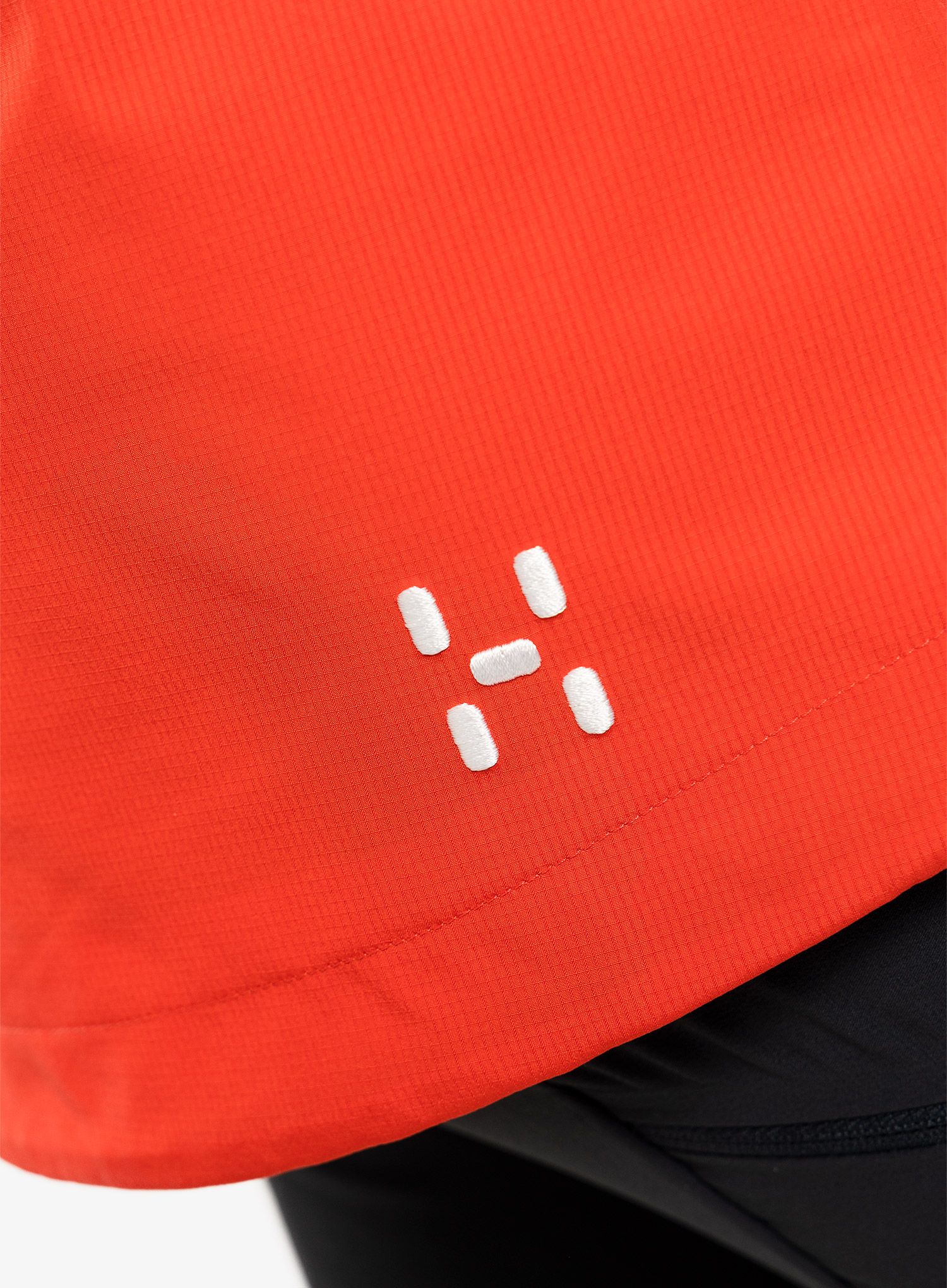 Dámská bunda do deště Haglofs Finch Proof Jacket - red/corrosion