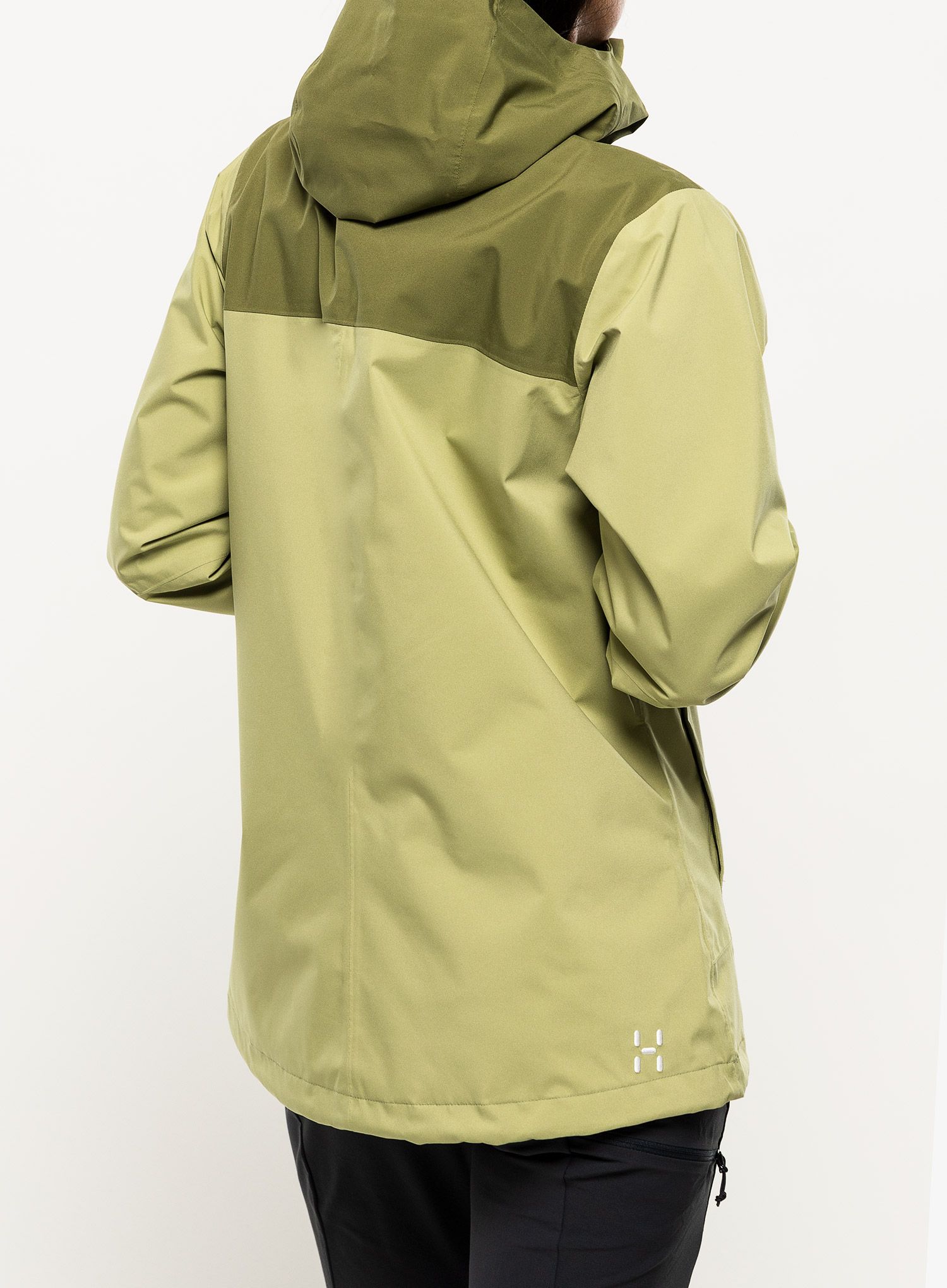 Dámská bunda do deště Haglofs Koyal Proof Jacket - green/olive