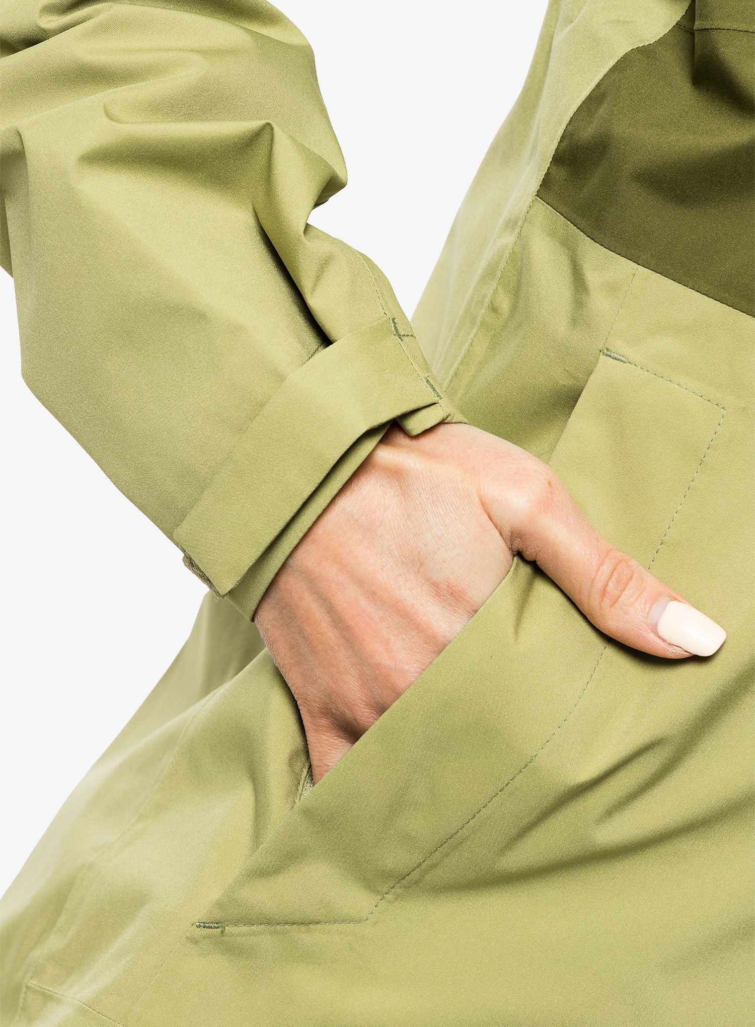 Dámská bunda do deště Haglofs Koyal Proof Jacket - green/olive