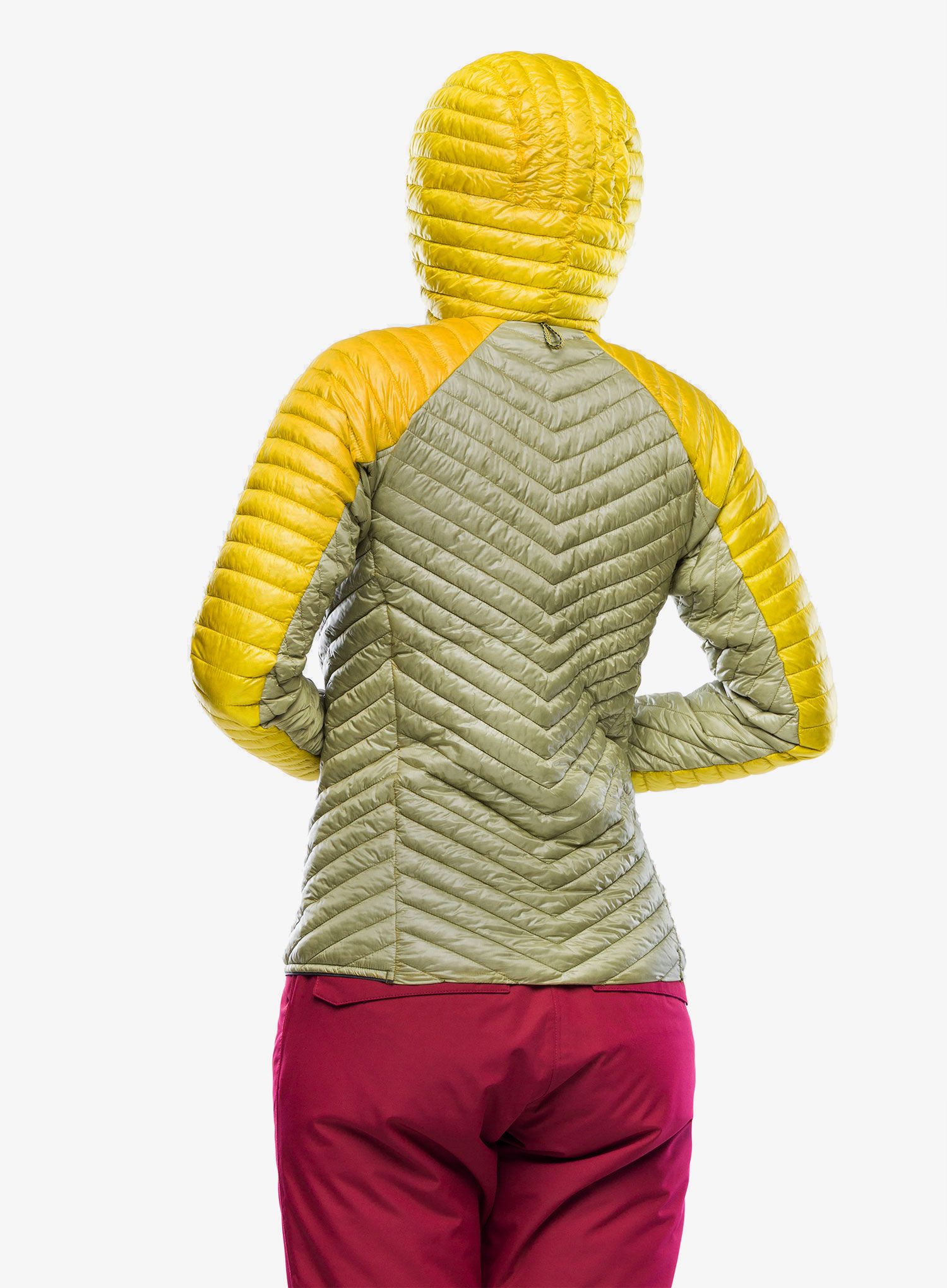 Zateplená bunda Haglofs L.I.M. Mimic Hood - aurora/thyme green