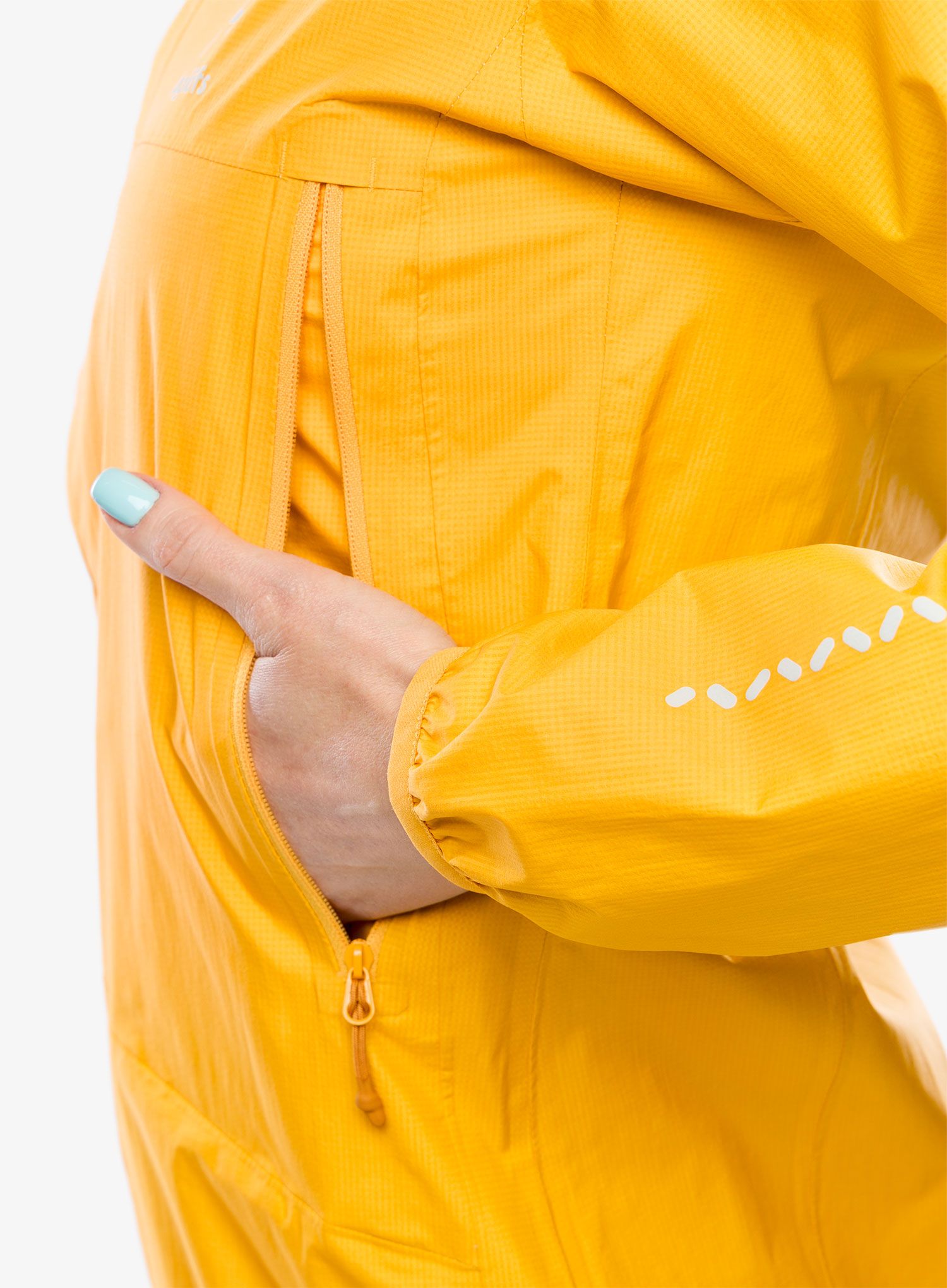 Dámská nepromokavá bunda s membránou Haglofs L.I.M. Proof Jacket - sunny yellow/desert yellow