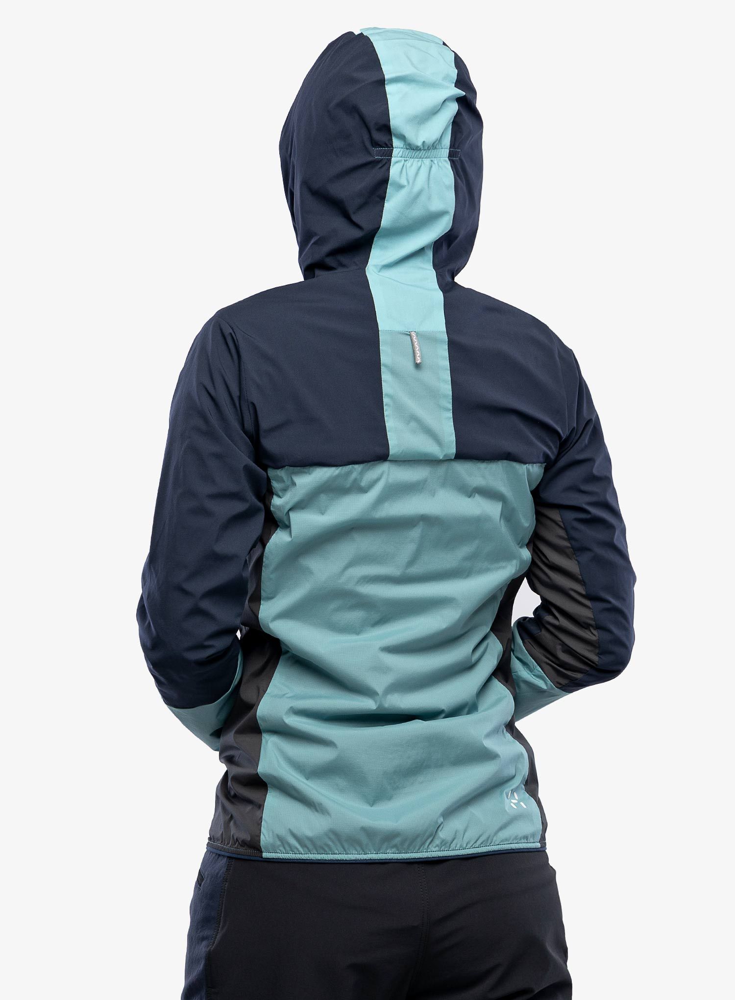Zateplená bunda damska Haglofs L.I.M Alpha Hood - frost blue/tarn blue