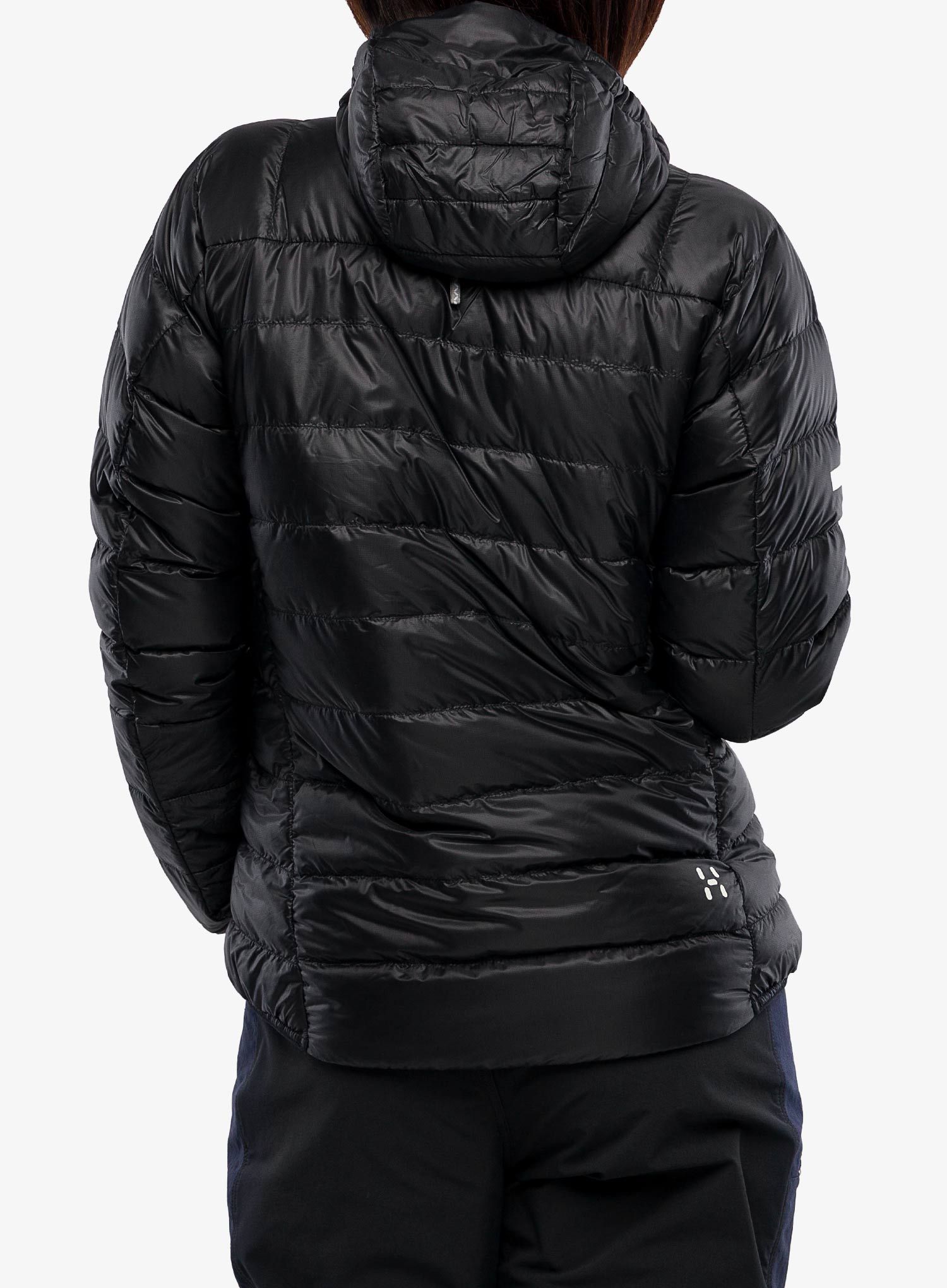 Dámská péřová bunda Haglofs L.I.M Down Hood - true black