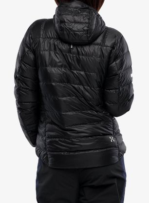 Dámská péřová bunda Haglofs L.I.M Down Hood - true black