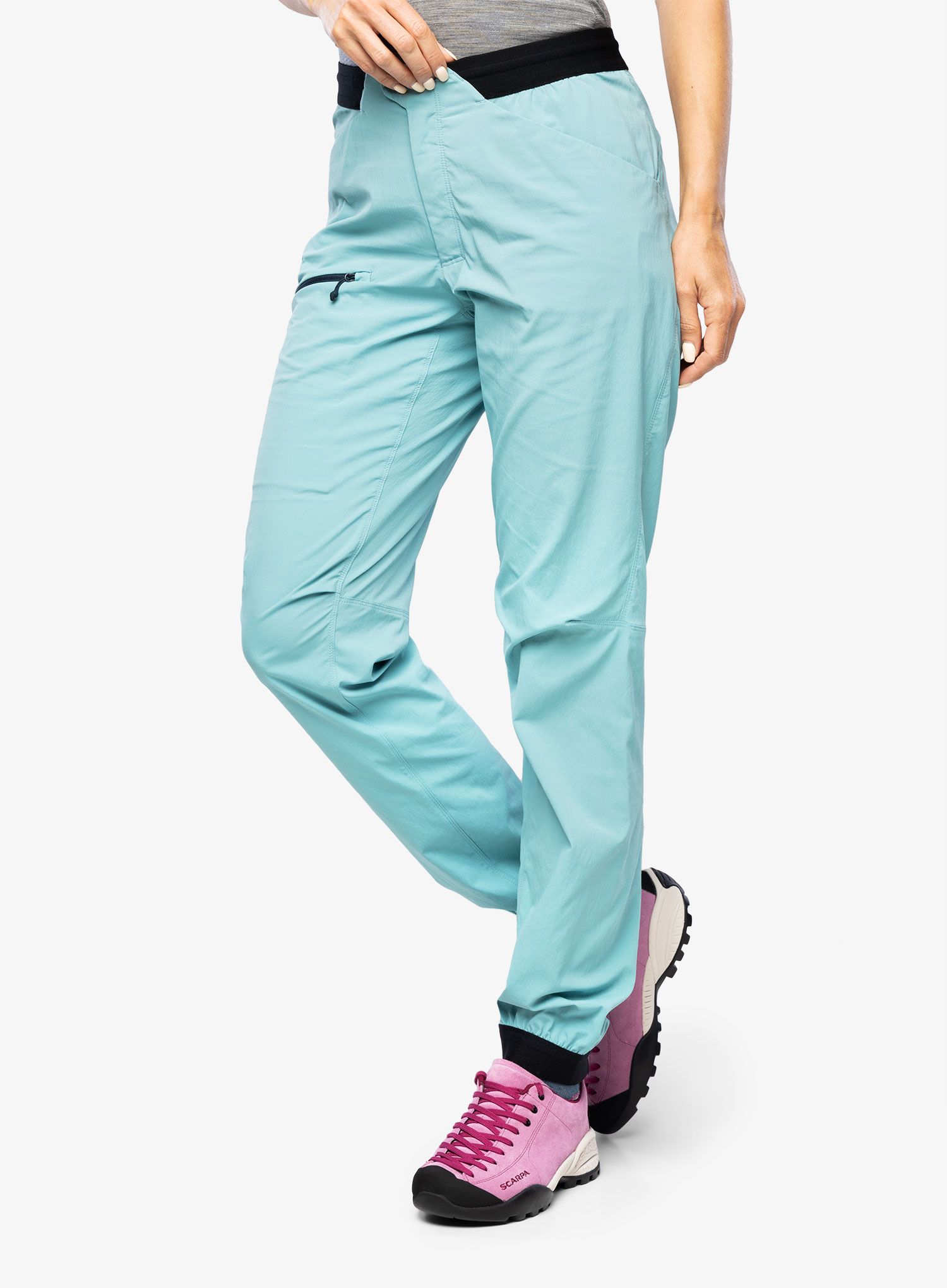 Kalhoty na hory dámské Haglofs L.I.M Fuse Pant - frost blue