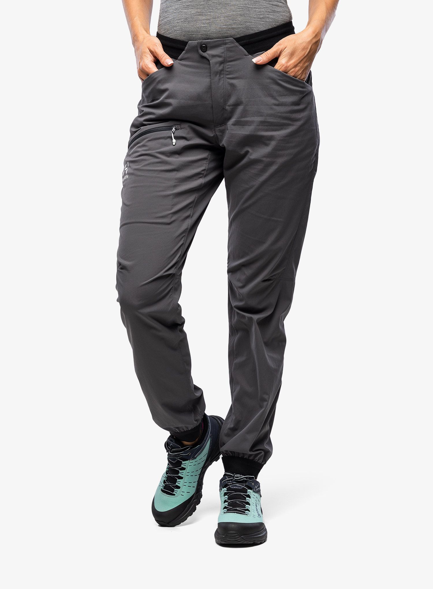 Softshellové kalhoty dámské Haglofs L.I.M Fuse Pant - magentite
