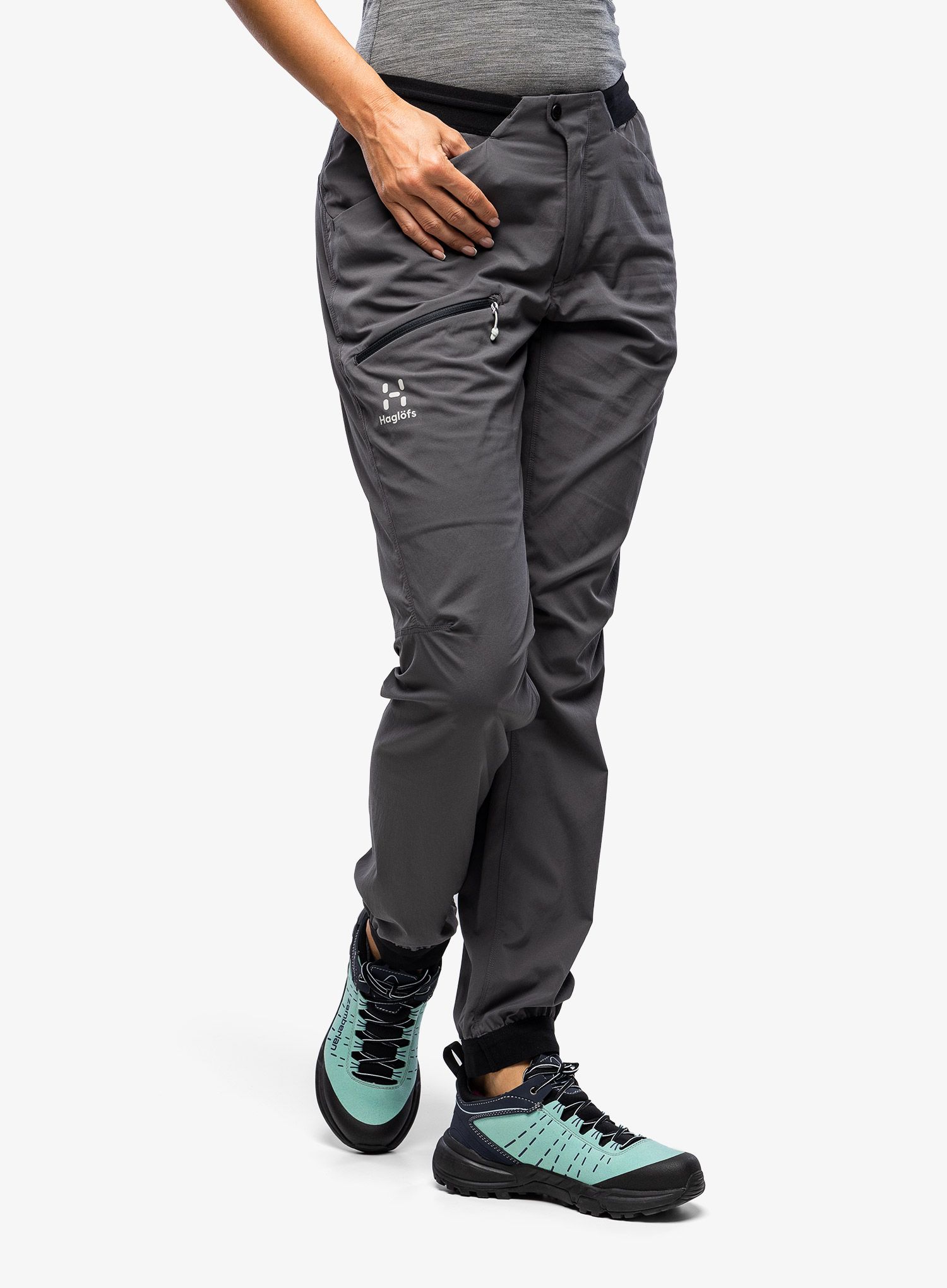 Softshellové kalhoty dámské Haglofs L.I.M Fuse Pant - magentite