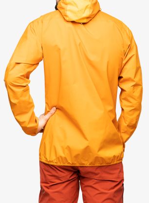 GORE TEX bunda Haglofs L.I.M GTX Active Jacket - desert yellow/yellow