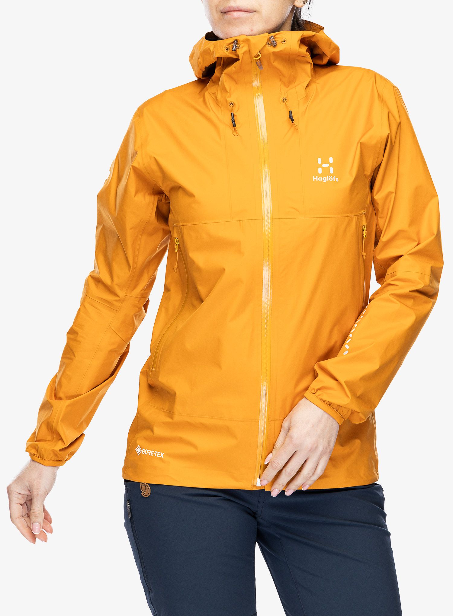 Dámská nepromokavá bunda s membránou Haglofs L.I.M GTX Jacket - desert yellow