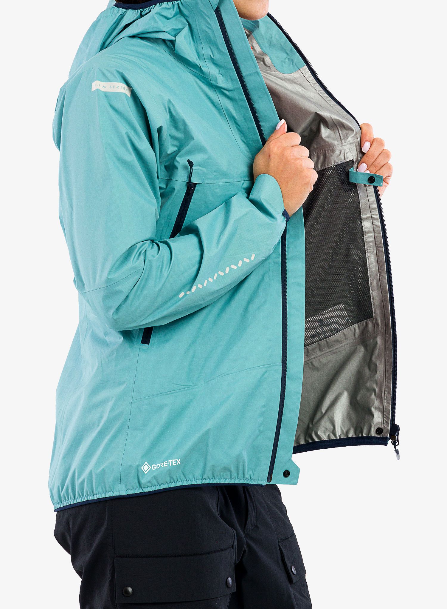 GORE TEX bunda dámská Haglofs L.I.M GTX Jacket - frost blue