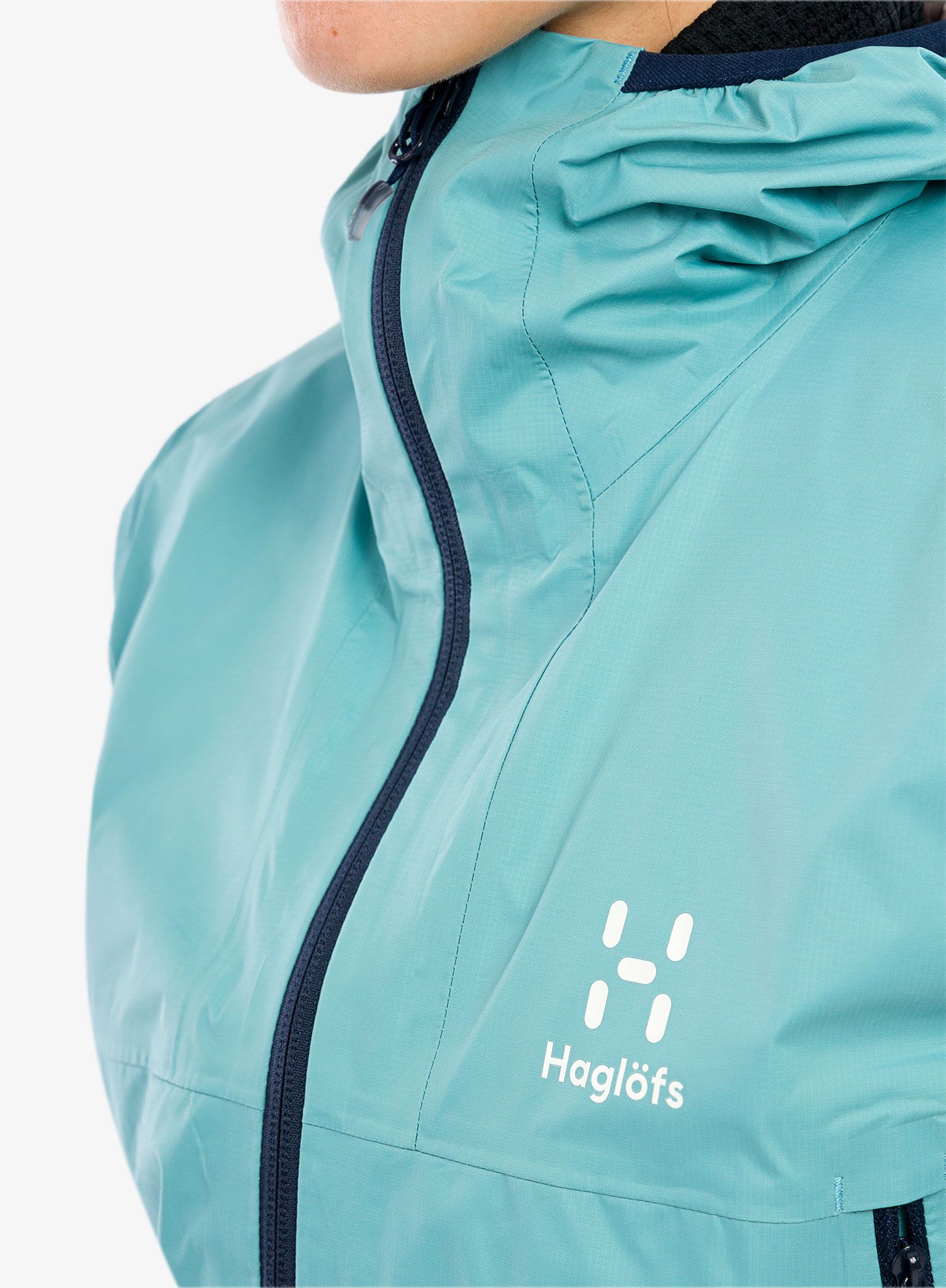 GORE TEX bunda dámská Haglofs L.I.M GTX Jacket - frost blue