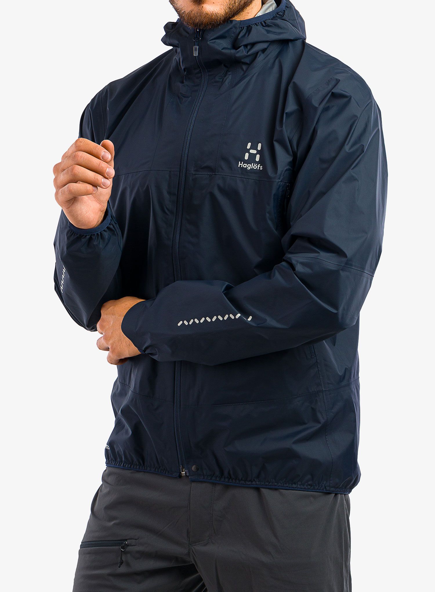 GORE TEX Bunda Haglofs L.I.M GTX Jacket - tarn blue