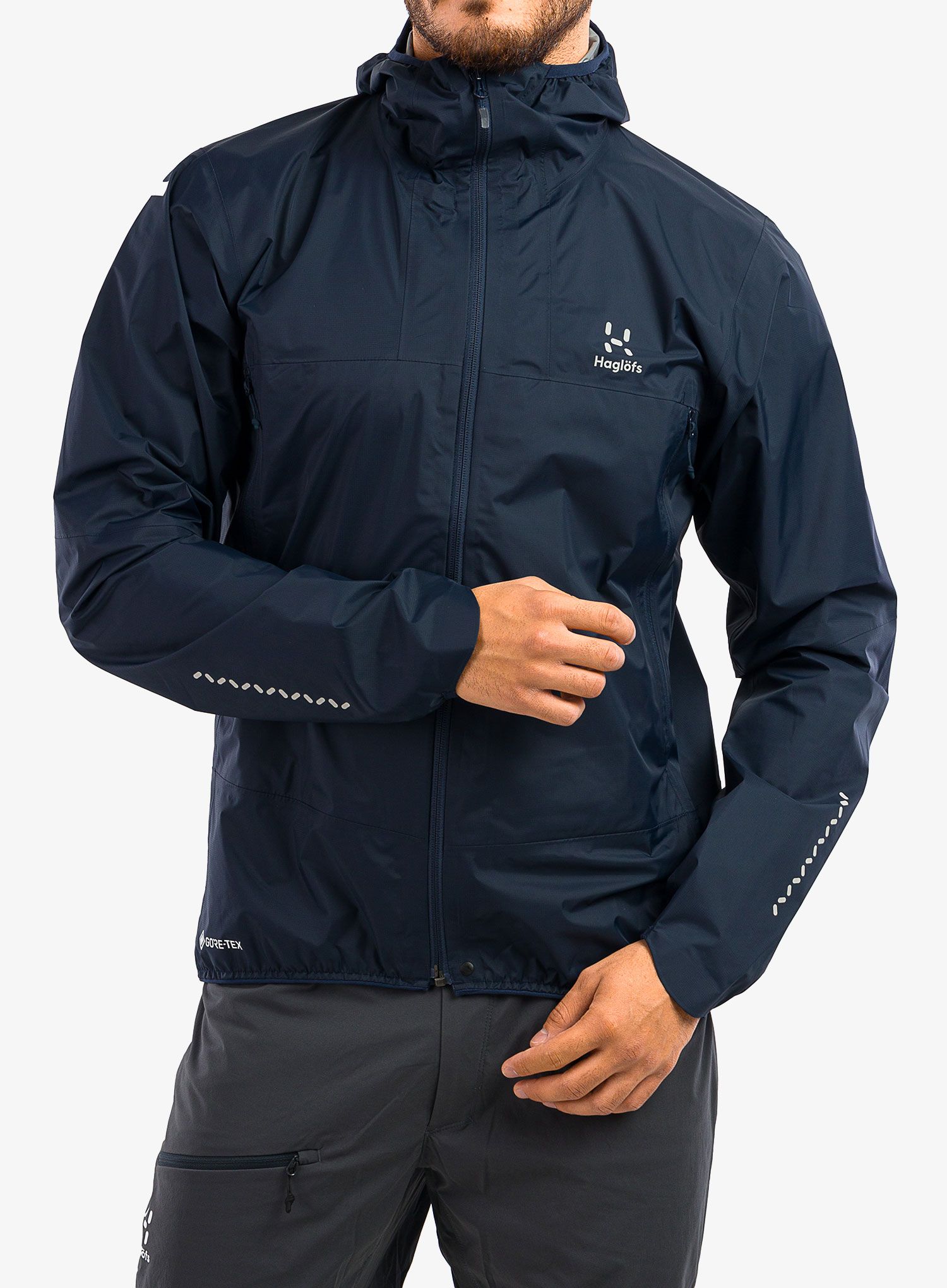 GORE TEX Bunda Haglofs L.I.M GTX Jacket - tarn blue