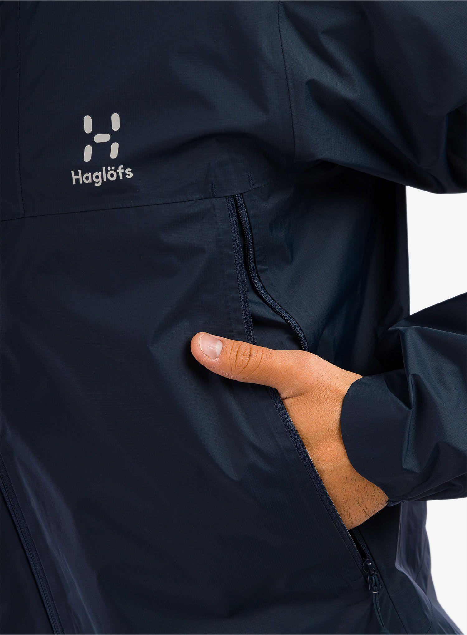 GORE TEX Bunda Haglofs L.I.M GTX Jacket - tarn blue