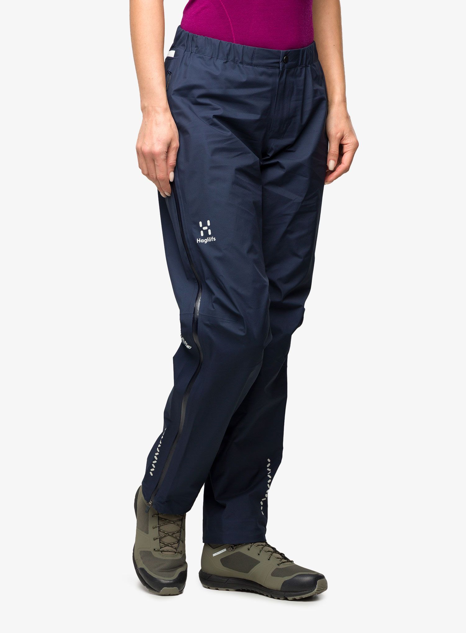 GORE TEX kalhoty dámské Haglofs L.I.M GTX Pant - tarn blue