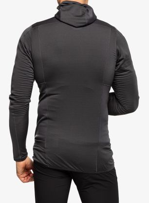 Mikina s kapucí Haglofs L.I.M Mid Fast Hood - magnetite