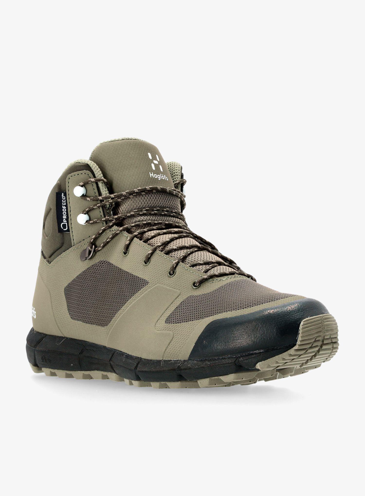 Turistické boty dámské Haglofs L.I.M Mid Proof Eco - green/deep woods