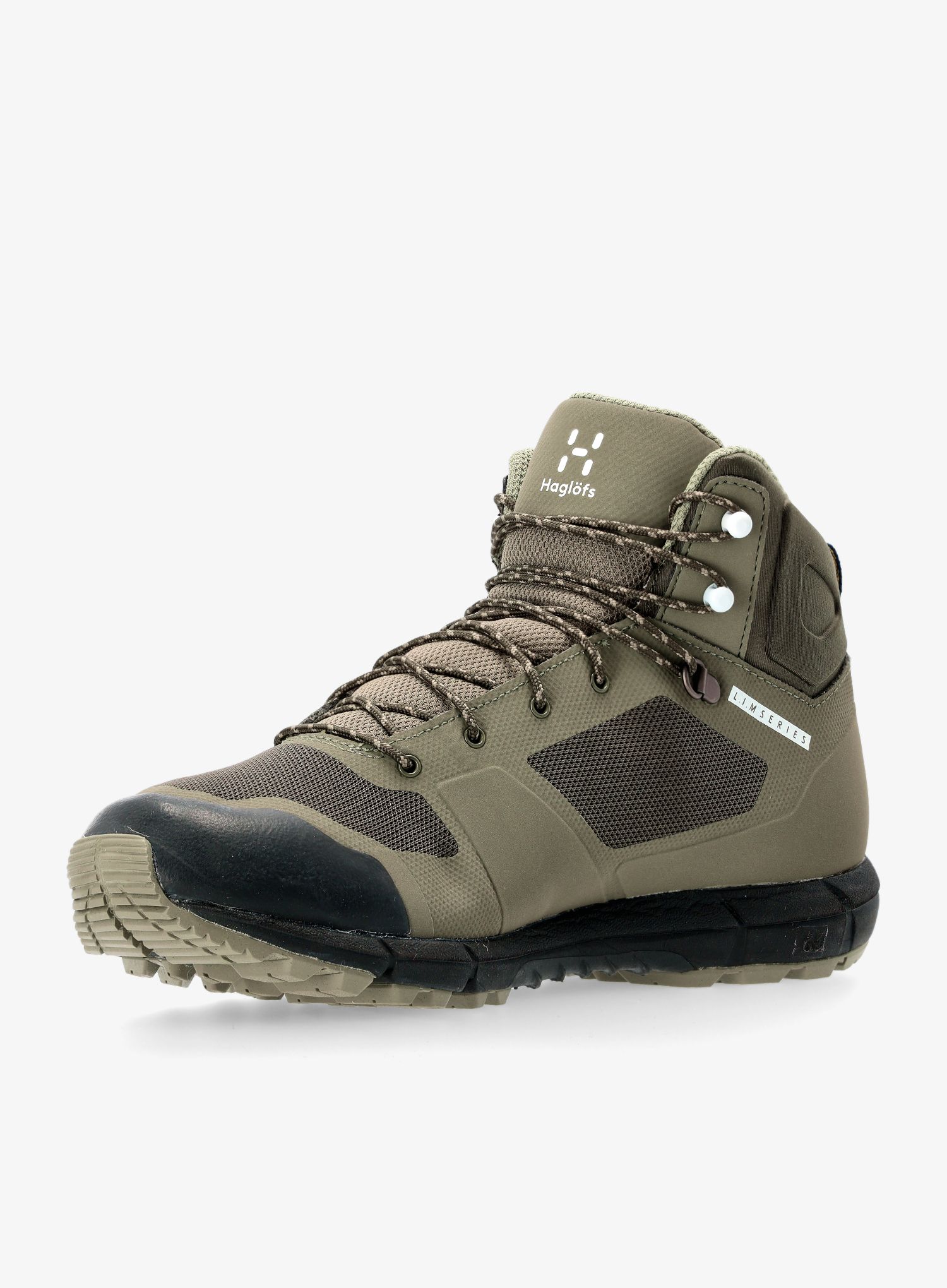 Turistické boty dámské Haglofs L.I.M Mid Proof Eco - green/deep woods