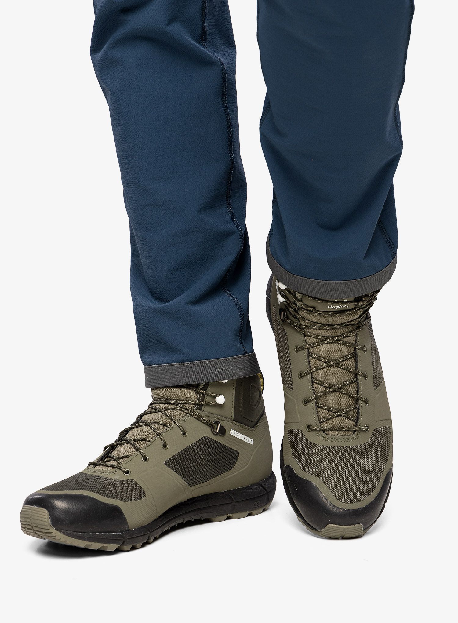 Turistické boty dámské Haglofs L.I.M Mid Proof Eco - green/deep woods