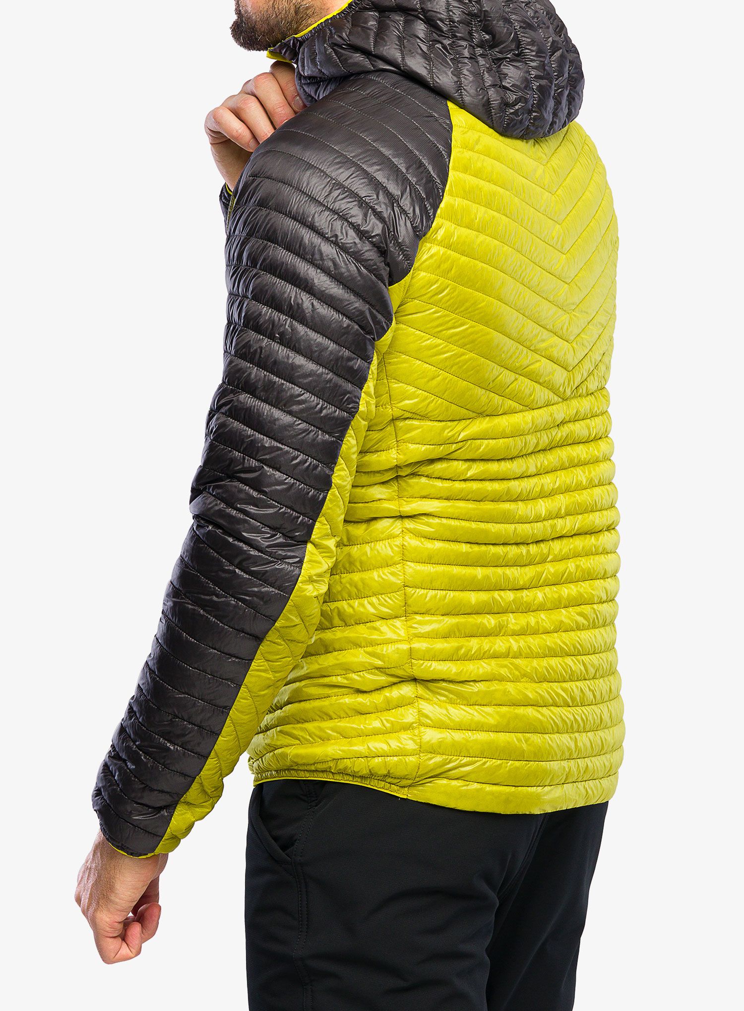 Pánská bunda Haglofs L.I.M Mimic Hood - aurora/olive green