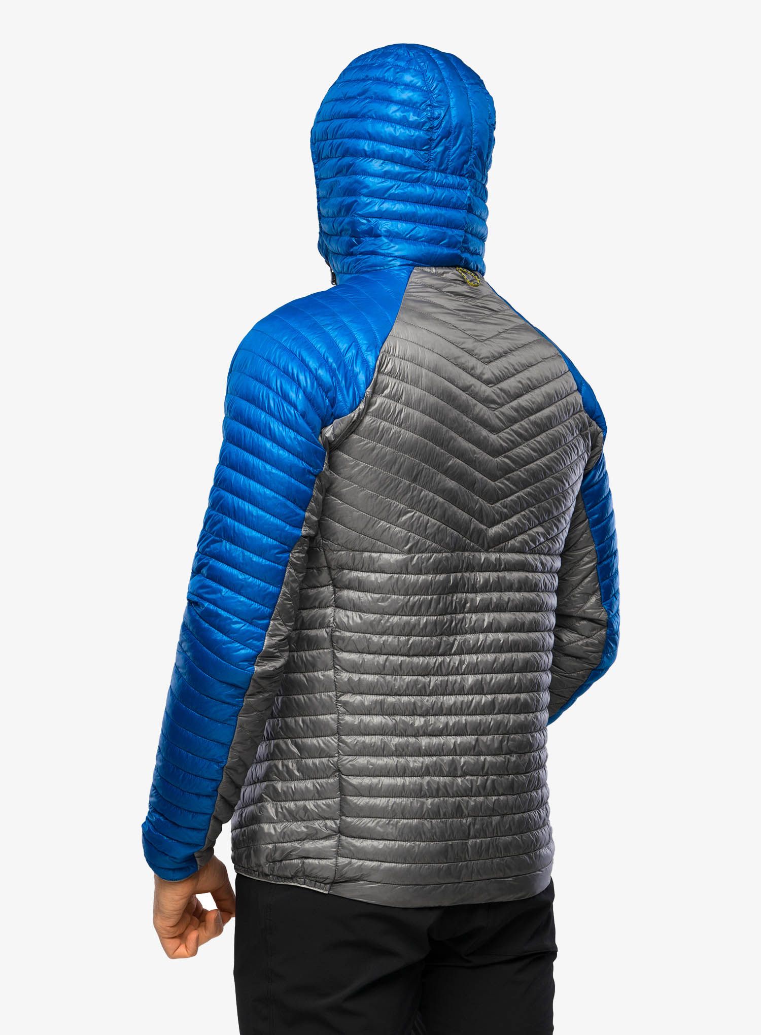 Zateplená bunda Haglofs L.I.M Mimic Hood - concrete/magnetite
