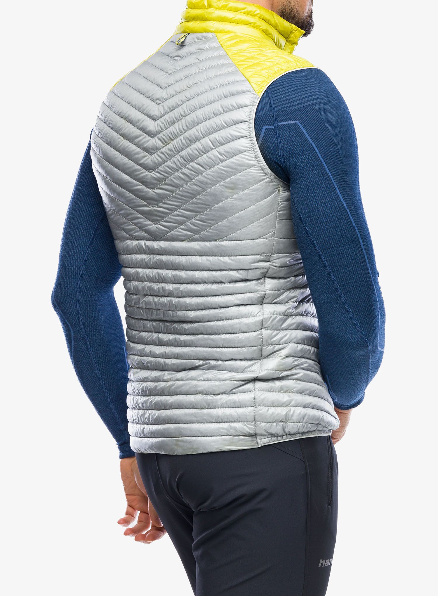Zateplená vesta Haglofs L.I.M Mimic Vest - stone grey/magnetite