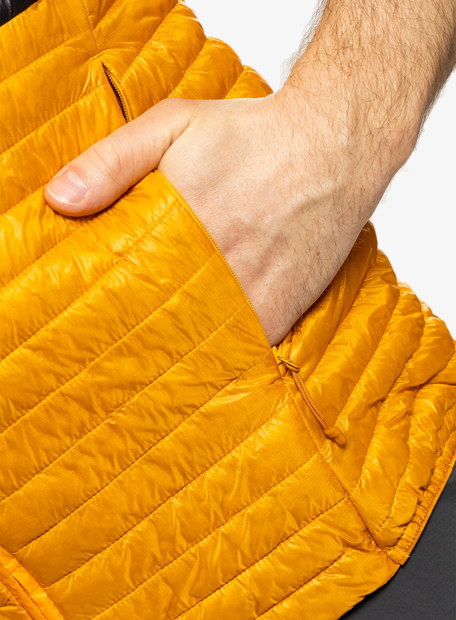 Pánská vesta Haglofs L.I.M Mimic Vest - sunny yellow/magnetite