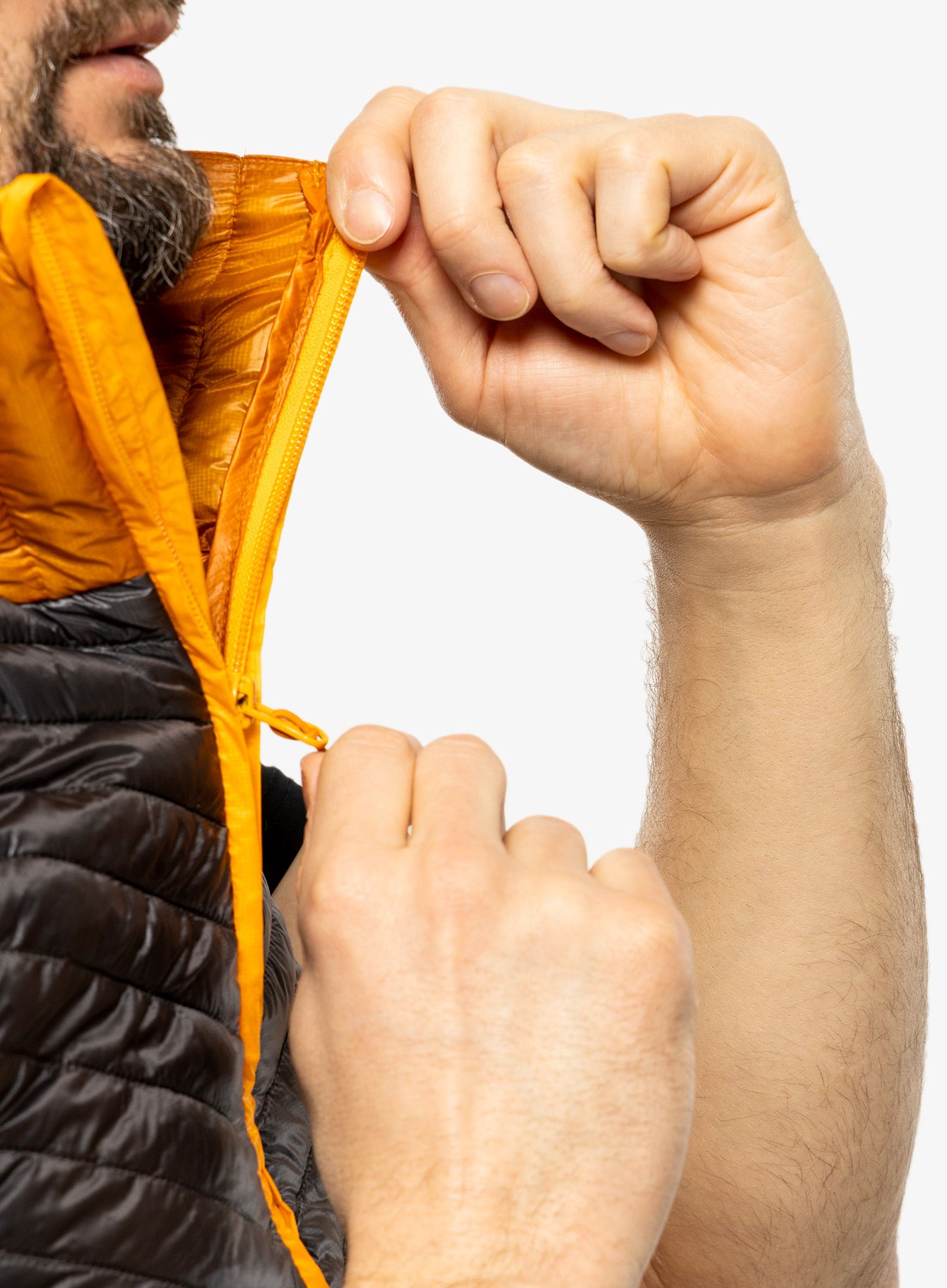 Pánská vesta Haglofs L.I.M Mimic Vest - sunny yellow/magnetite