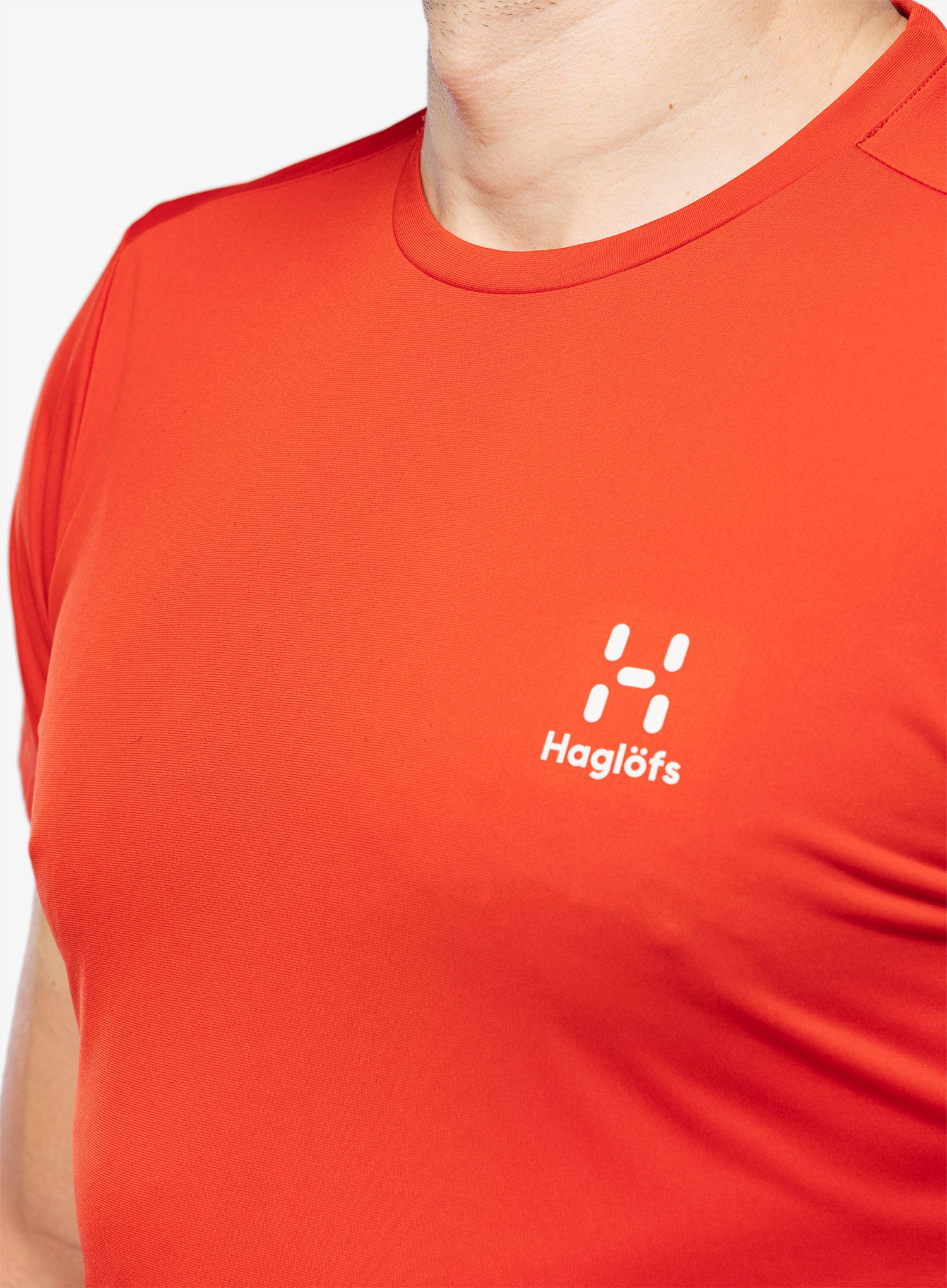 Rychleschnoucí triko Haglofs L.I.M Tech Tee - habanero