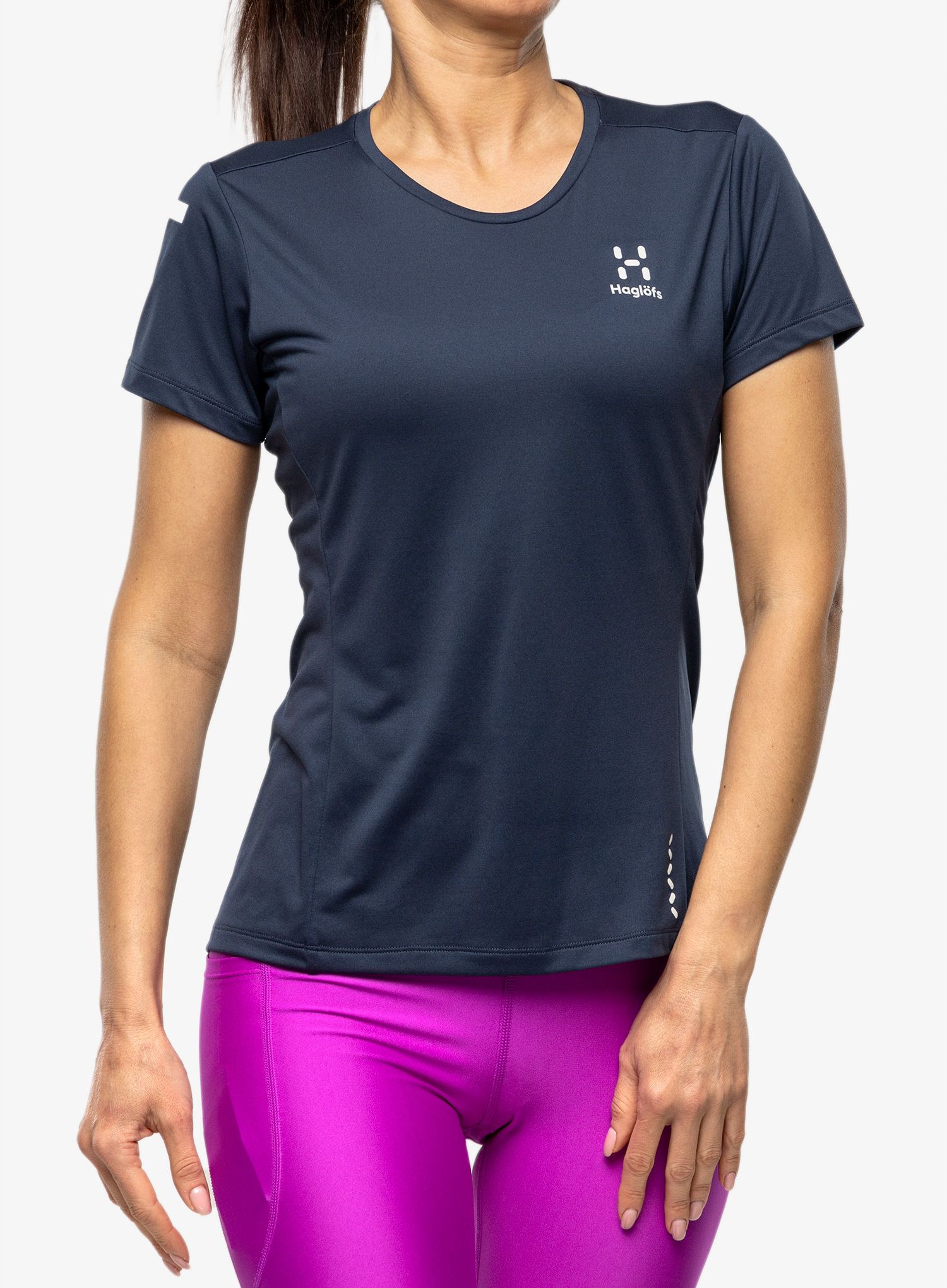 Dámské rychleschnoucí triko Haglofs L.I.M Tech Tee - tarn blue