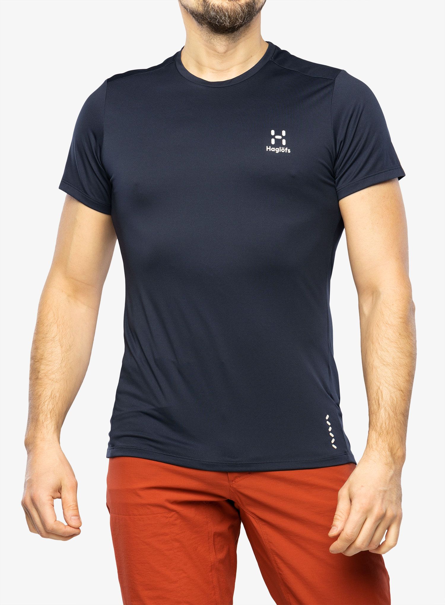 Rychleschnoucí triko Haglofs L.I.M Tech Tee - tarn blue