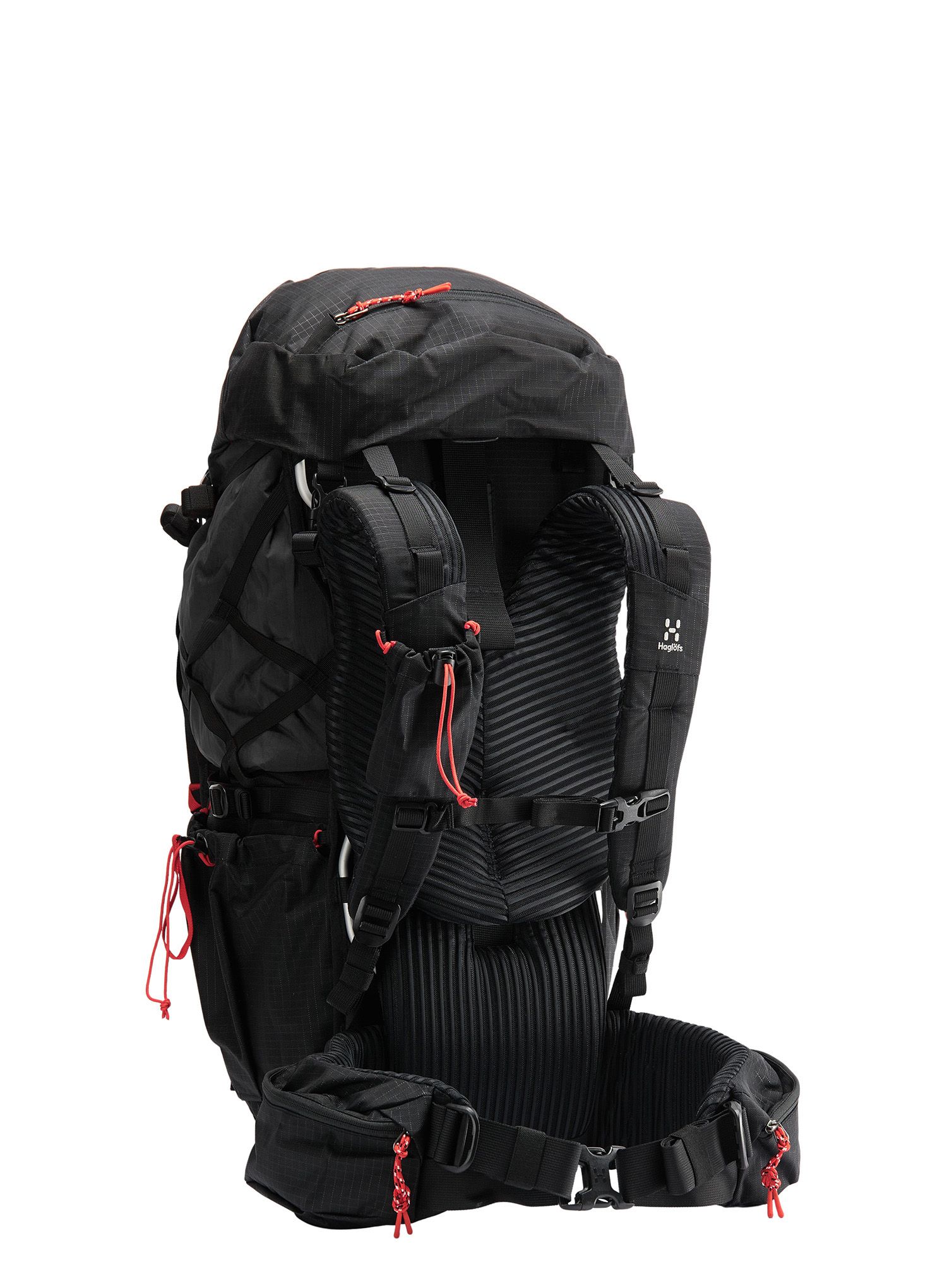 Trekový batoh Haglofs L.I.M ZT 55 - true black/zenith red