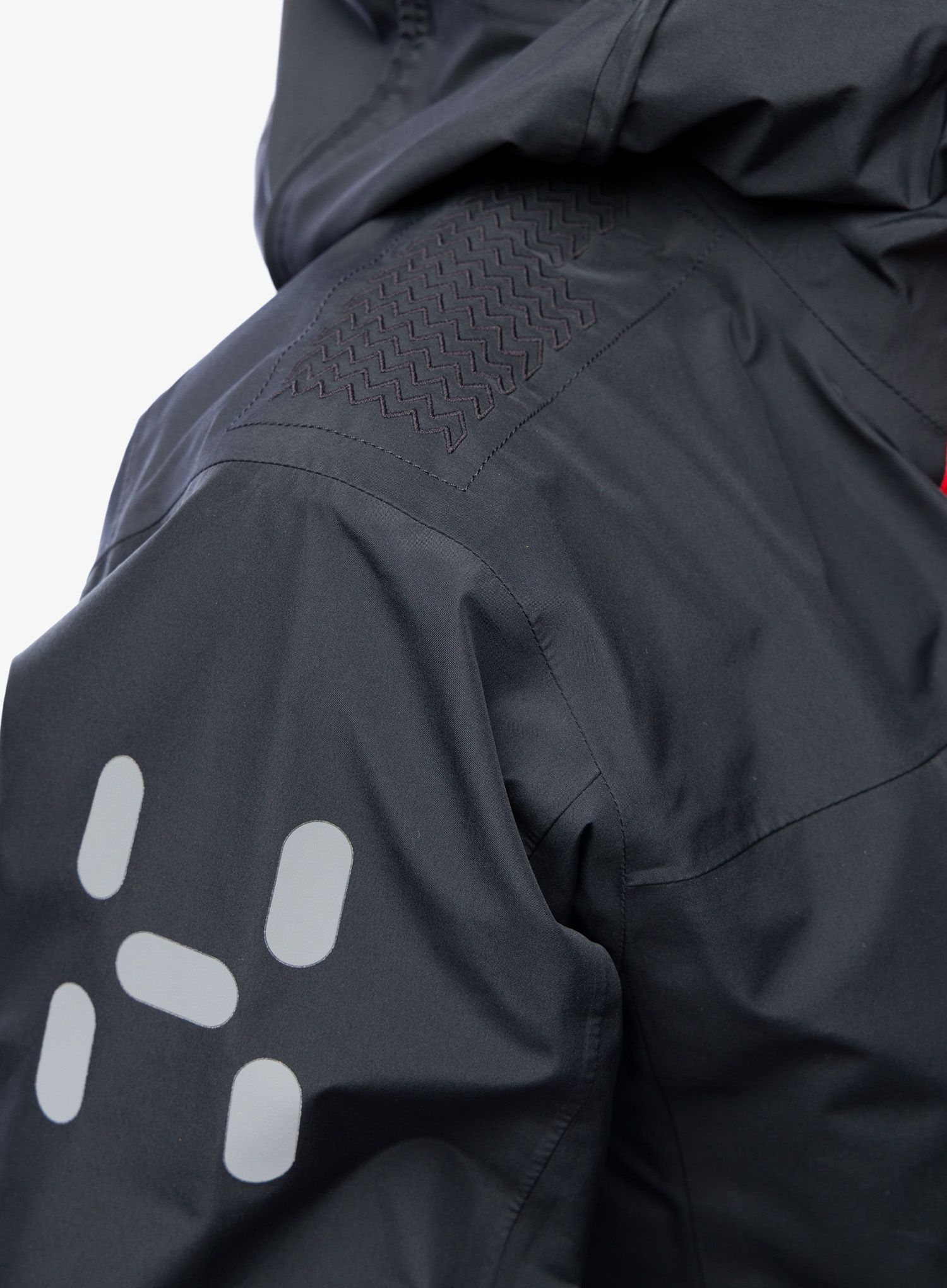 Dámská bunda Haglofs L.I.M ZT Mountain GTX PRO Jacket - true black/red