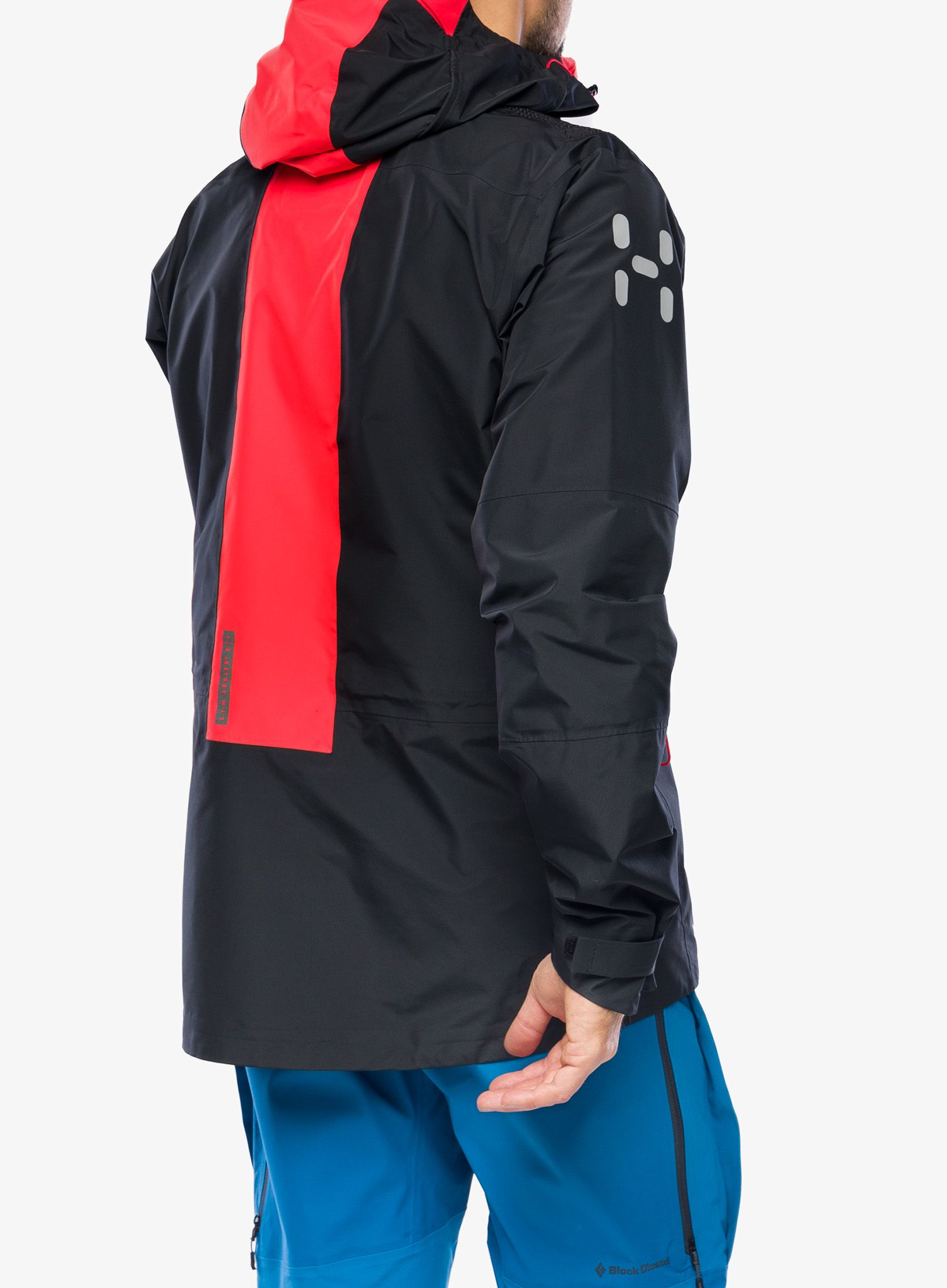Bunda Haglofs L.I.M ZT Mountain GTX PRO Jacket - true black/zenith red