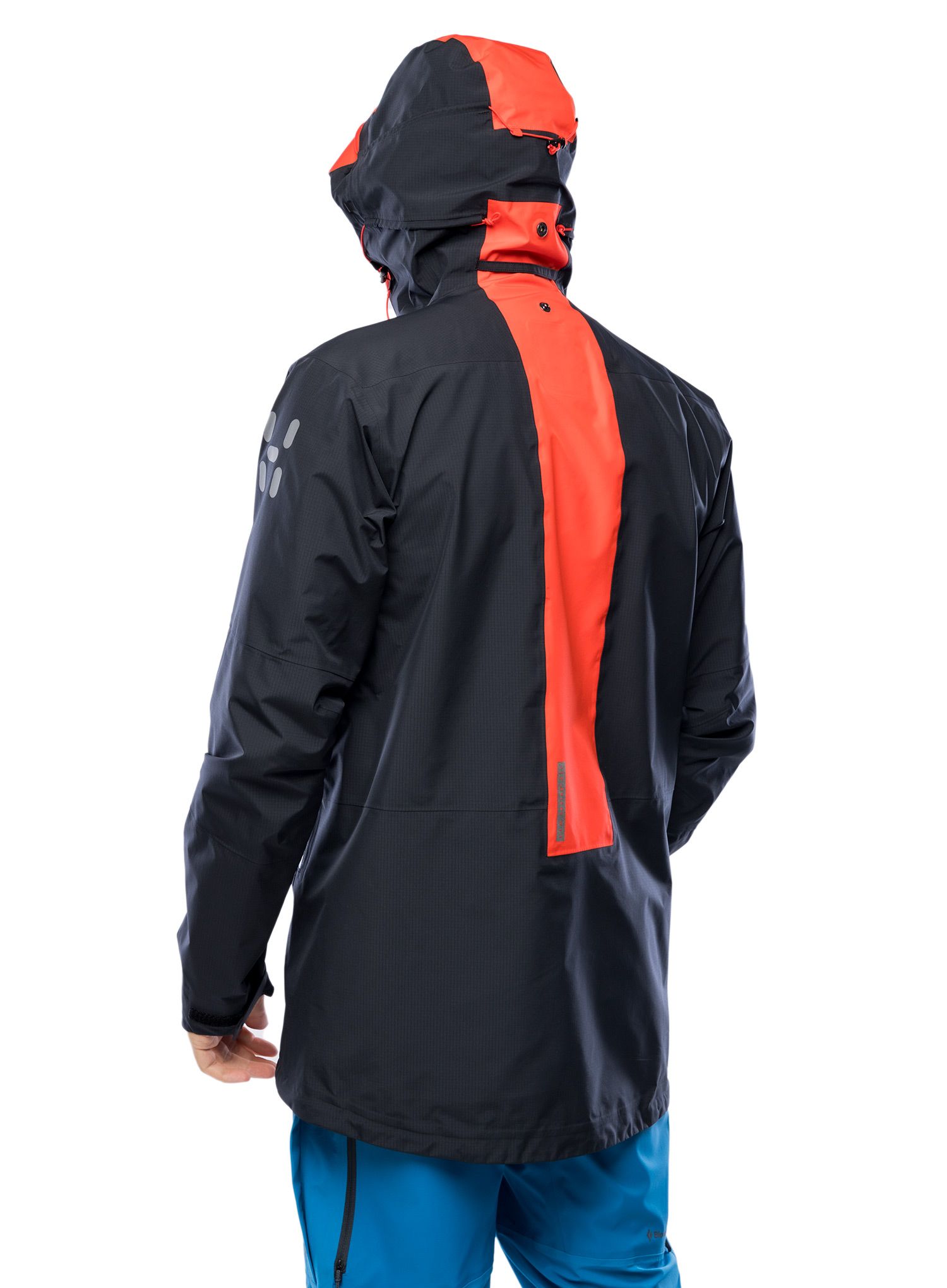 Bunda s membránou Haglofs L.I.M ZT Trek GTX Pro Jacket - true black/zenith red