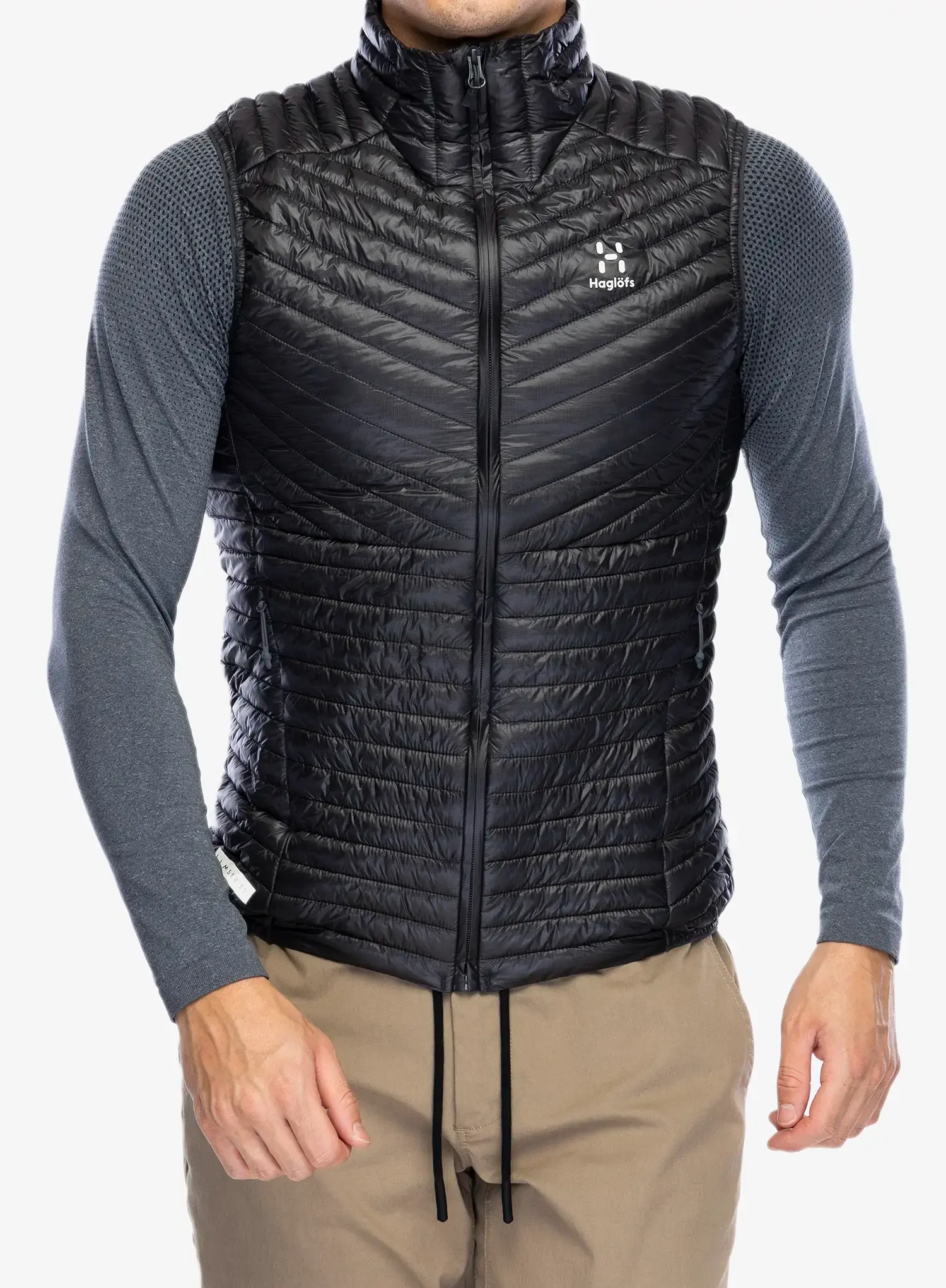 Zateplená vesta Haglofs L.I.M Mimic Vest - magnetite