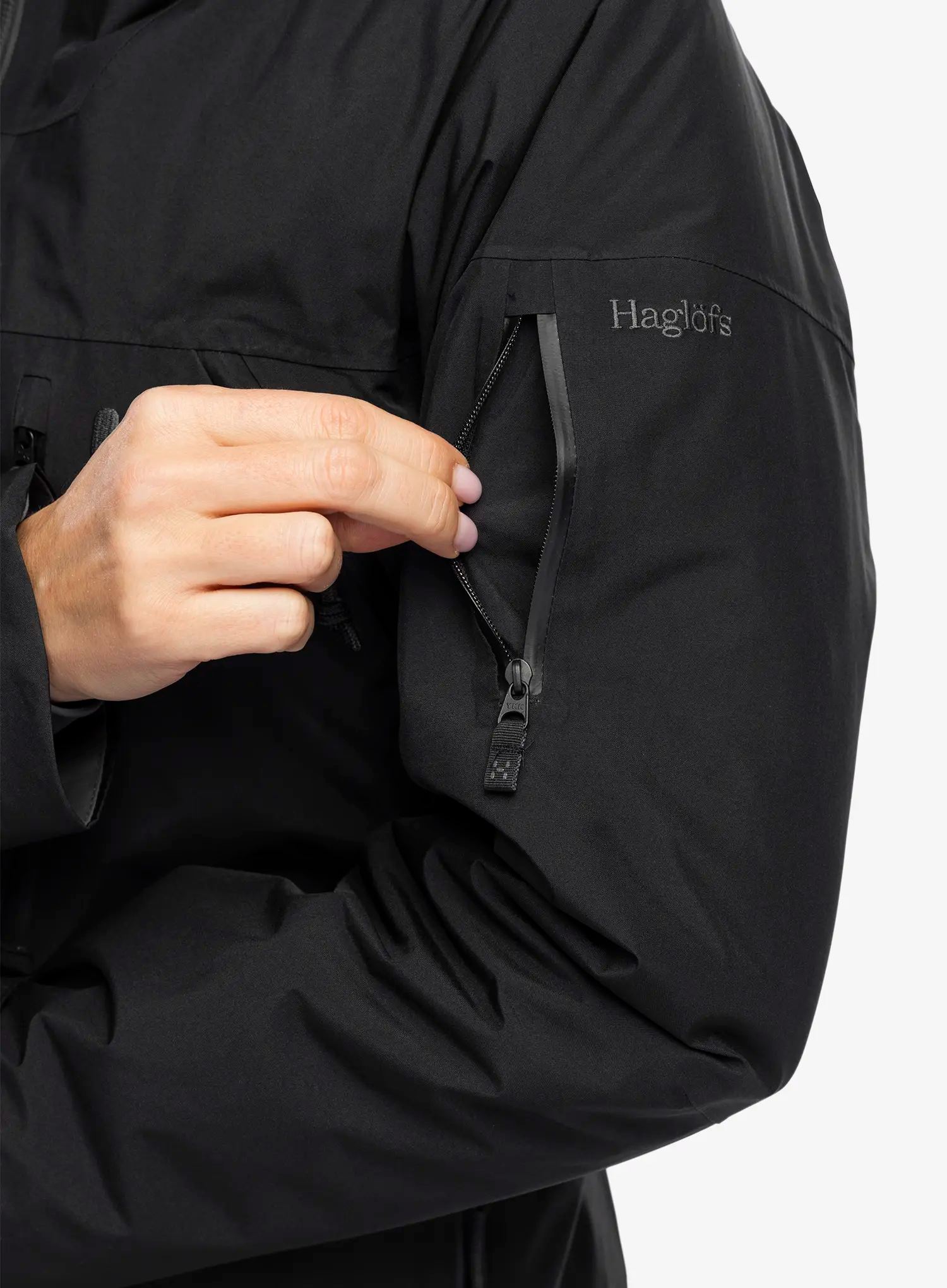 Dámská lyžařská bunda Haglofs Latnja GTX Insulated Jacket - true black