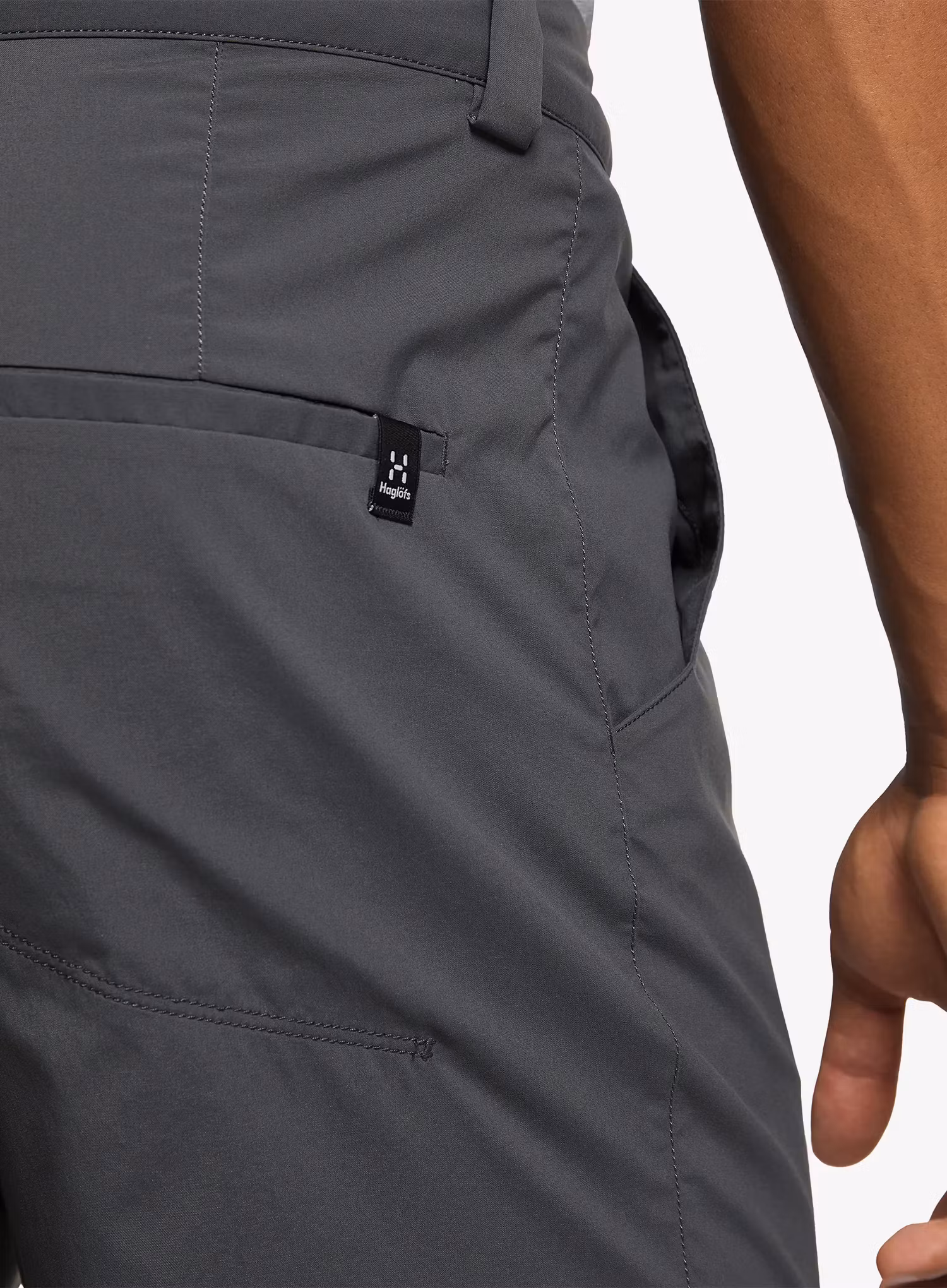 Outdoorové kraťasy Haglofs Lite Standard Shorts - magnetite